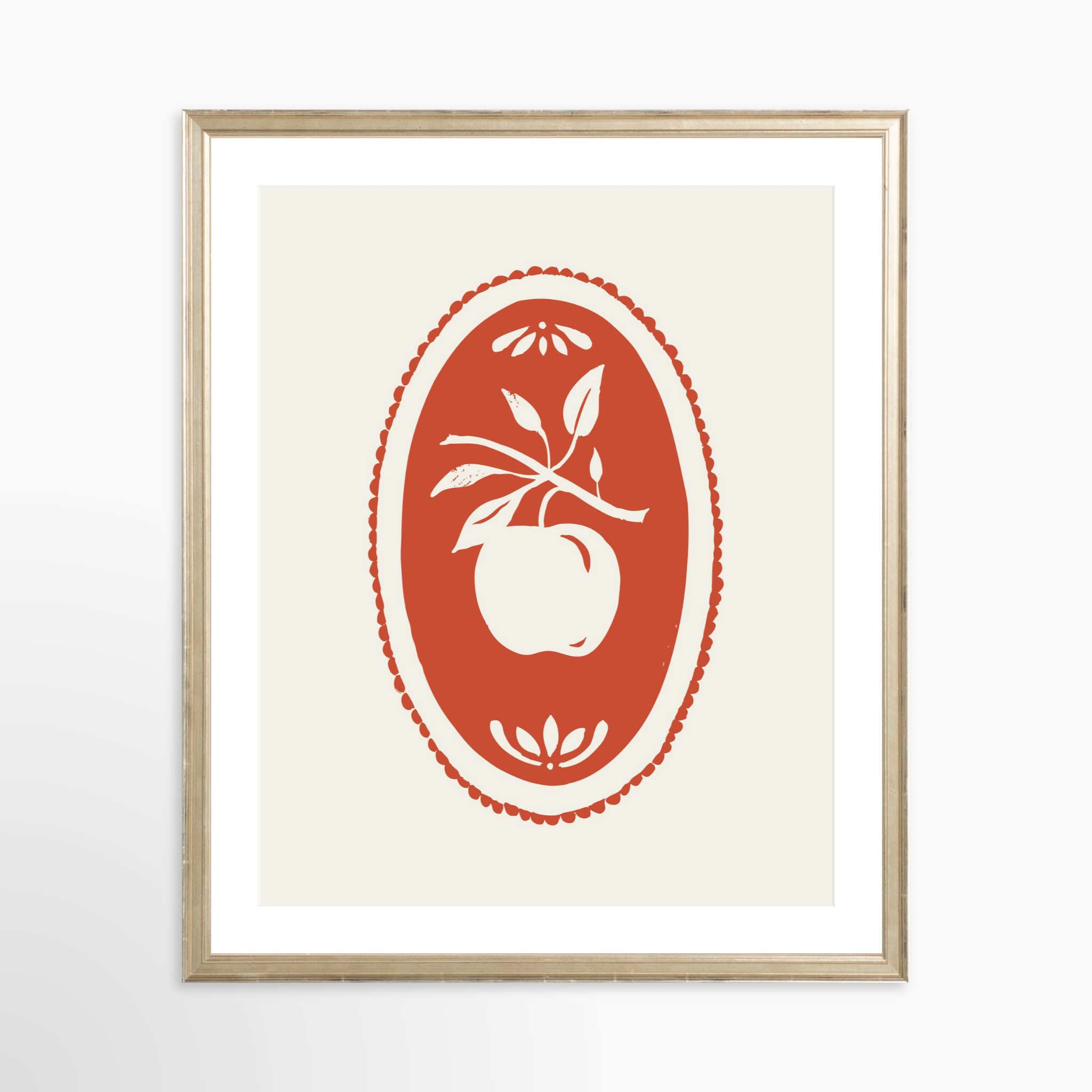 16x20 / Certificate Silver Frame + White Mat