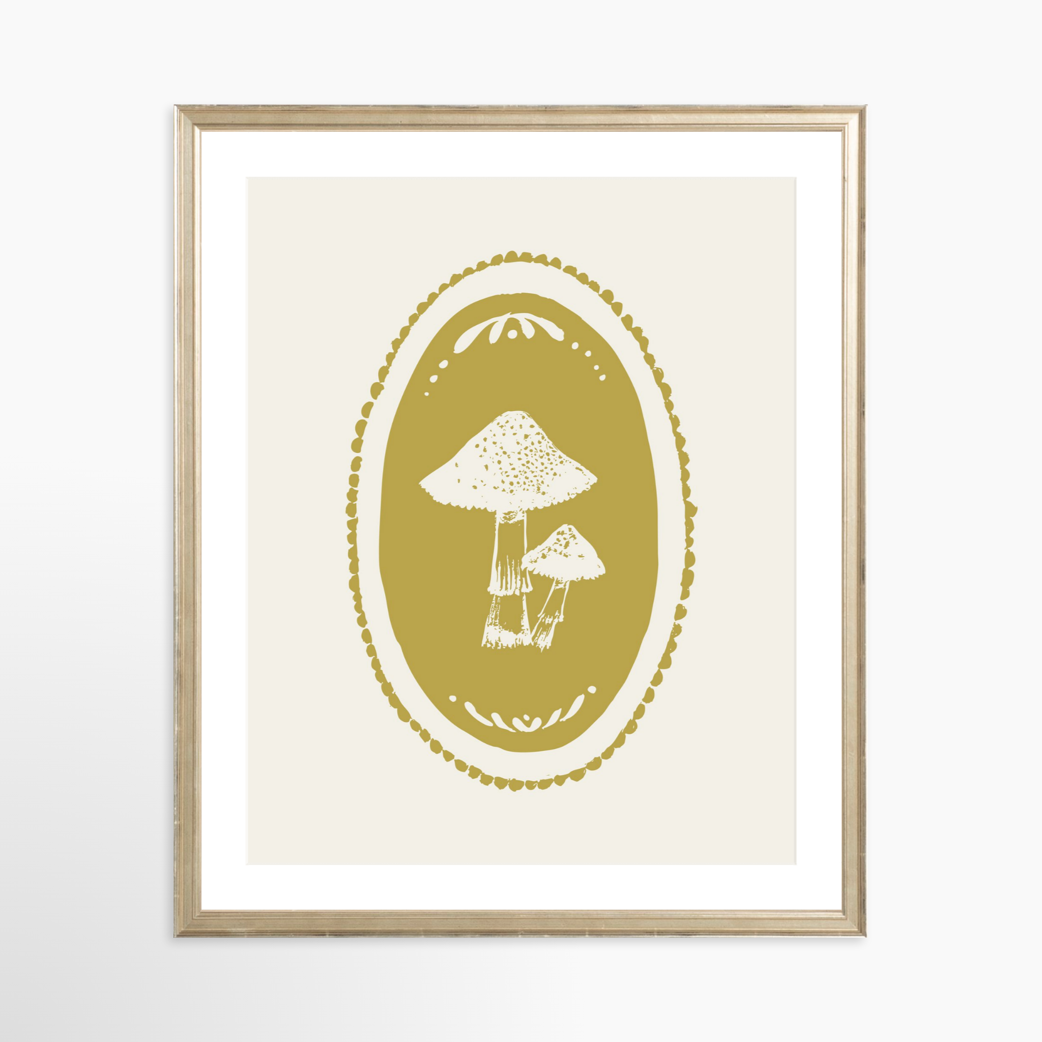 16x20 / Certificate Silver Frame + White Mat