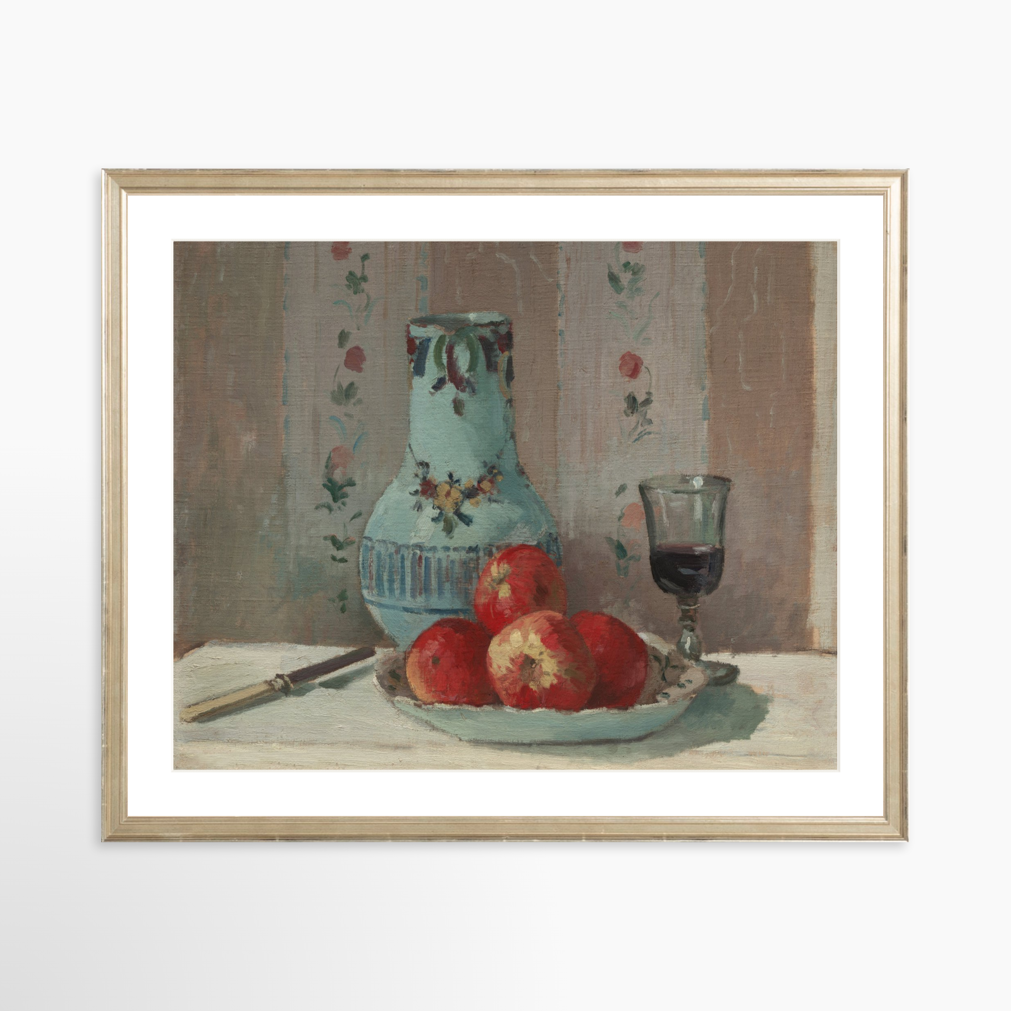 20x16 / Certificate Silver Frame + White Mat