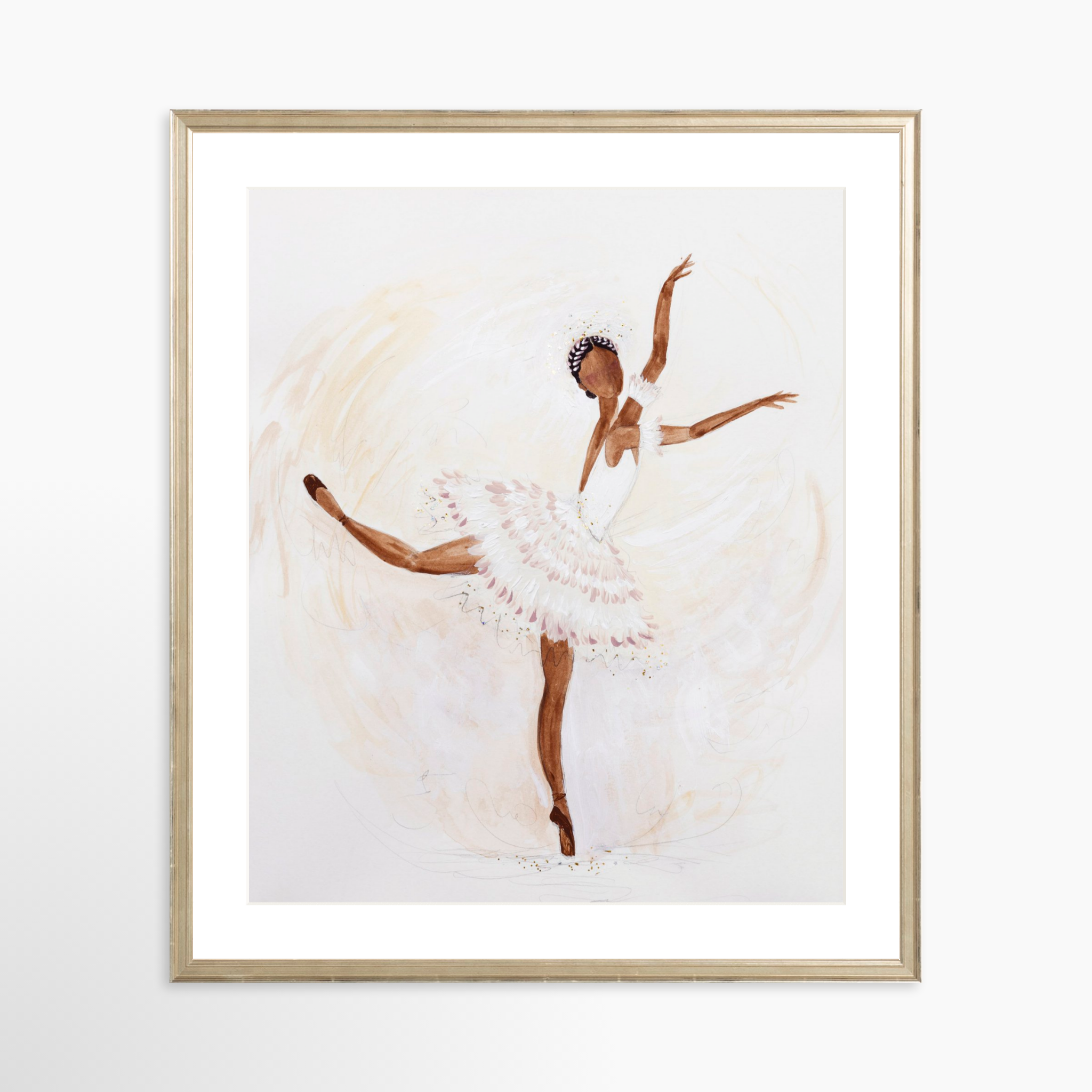 20x25 / Certificate Silver Frame + White Mat