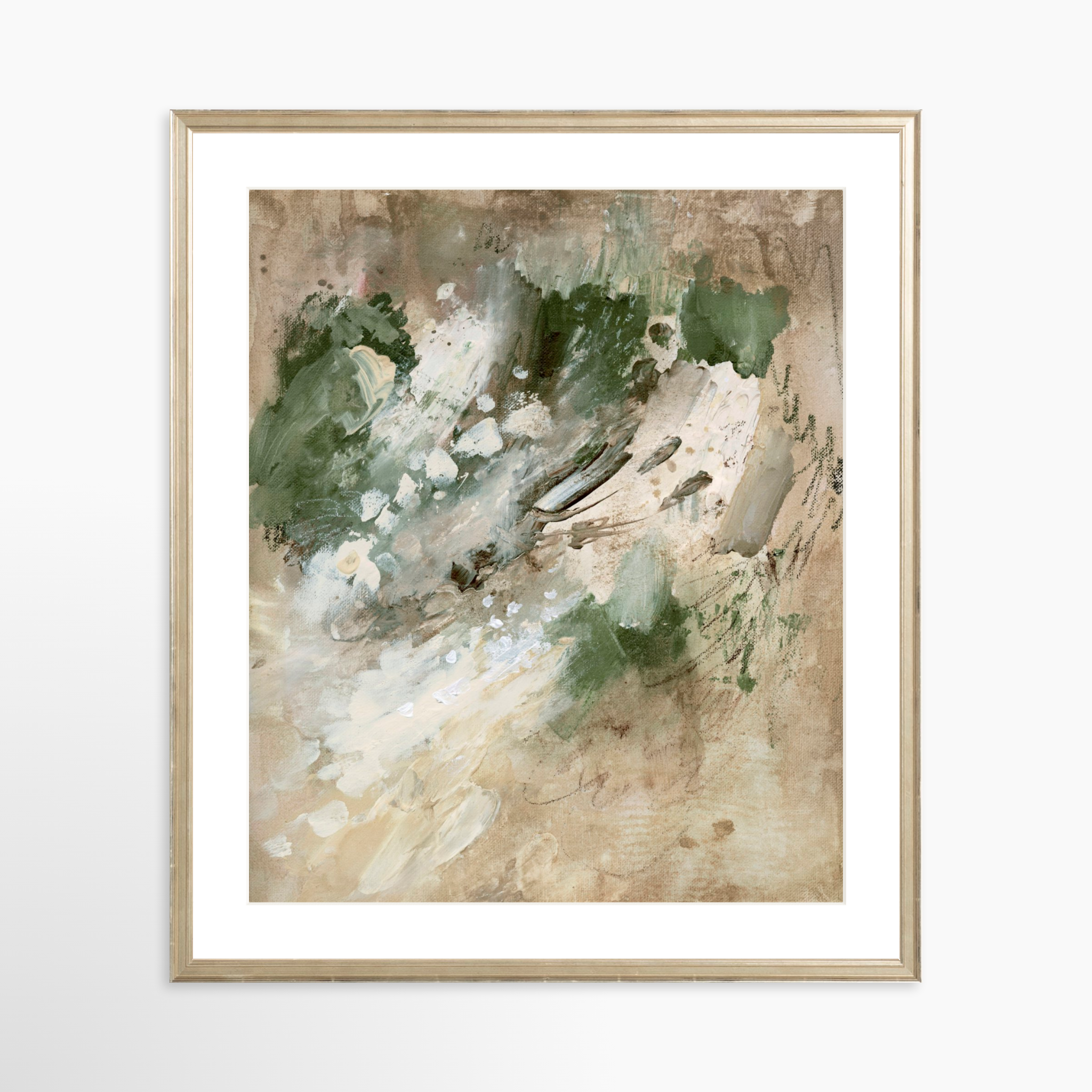 20x25 / Certificate Silver Frame + White Mat