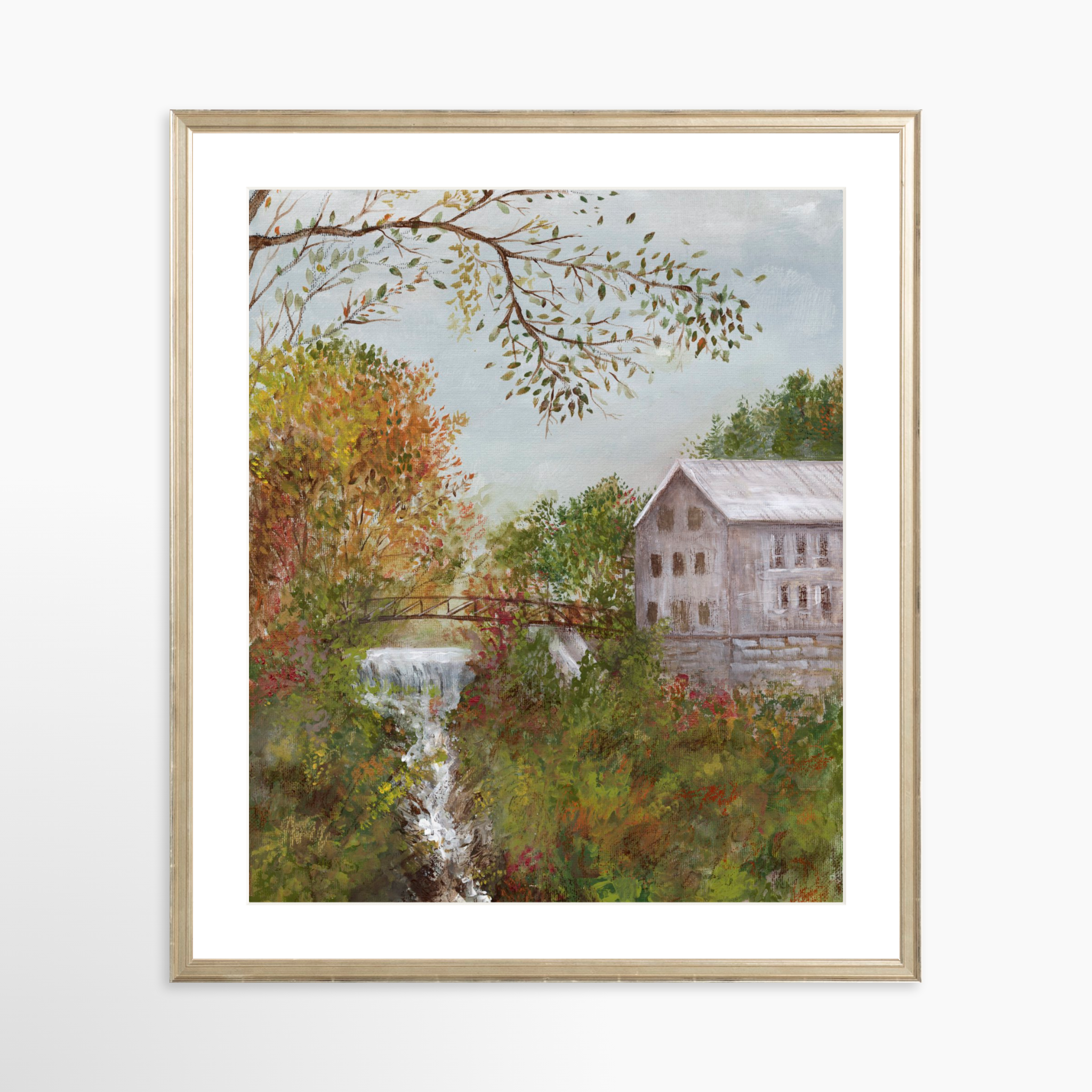 20x25 / Certificate Silver Frame + White Mat