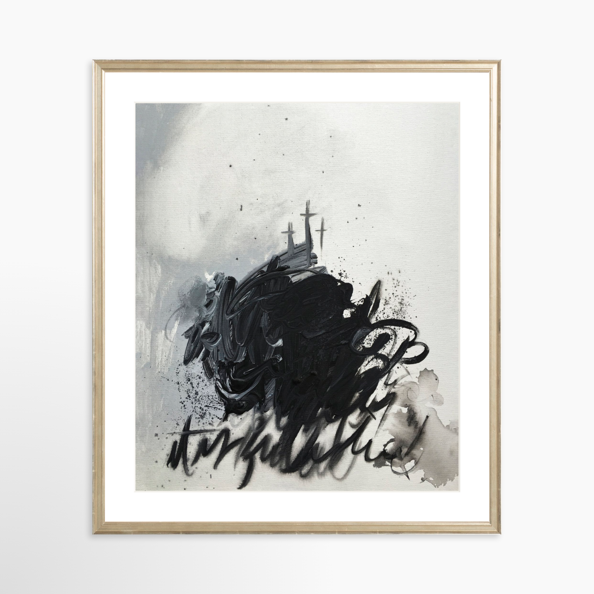 20x25 / Certificate Silver Frame + White Mat