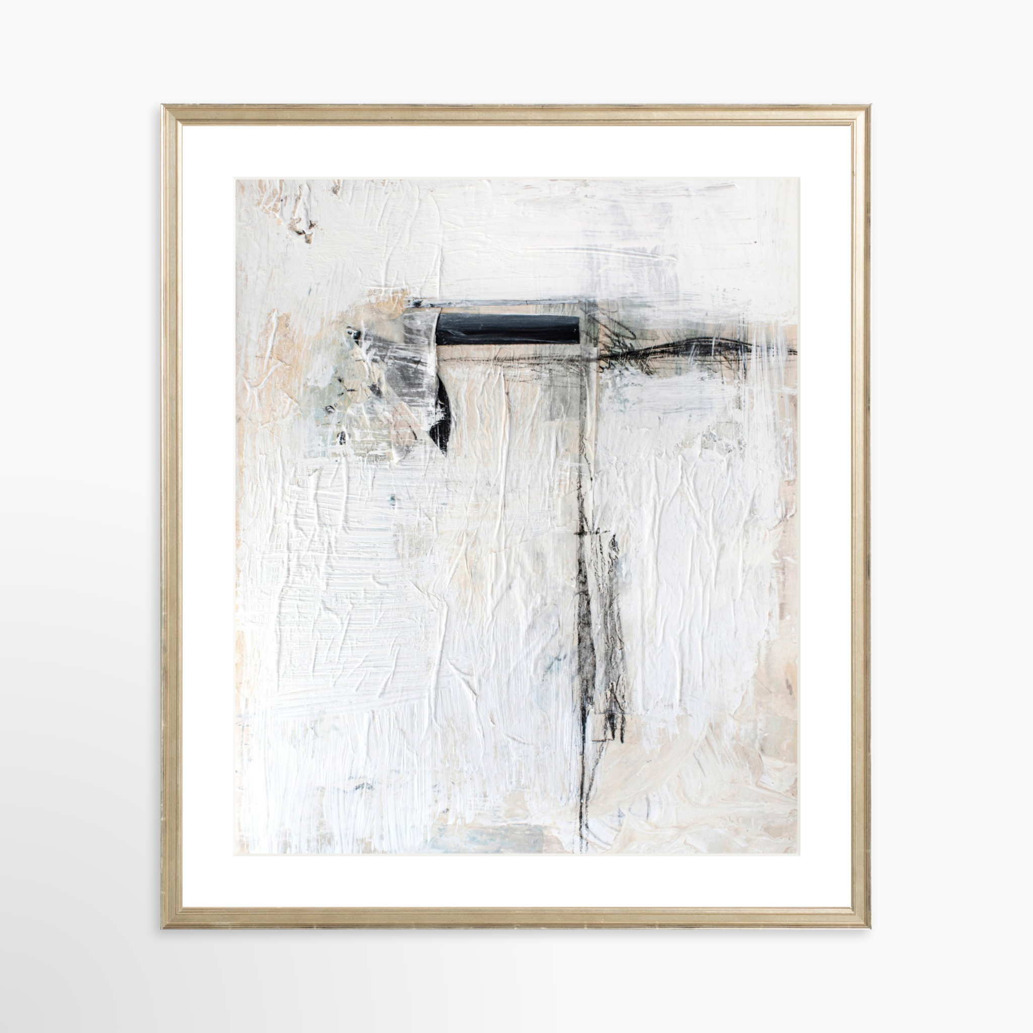 20x25 / Certificate Silver Frame + White Mat