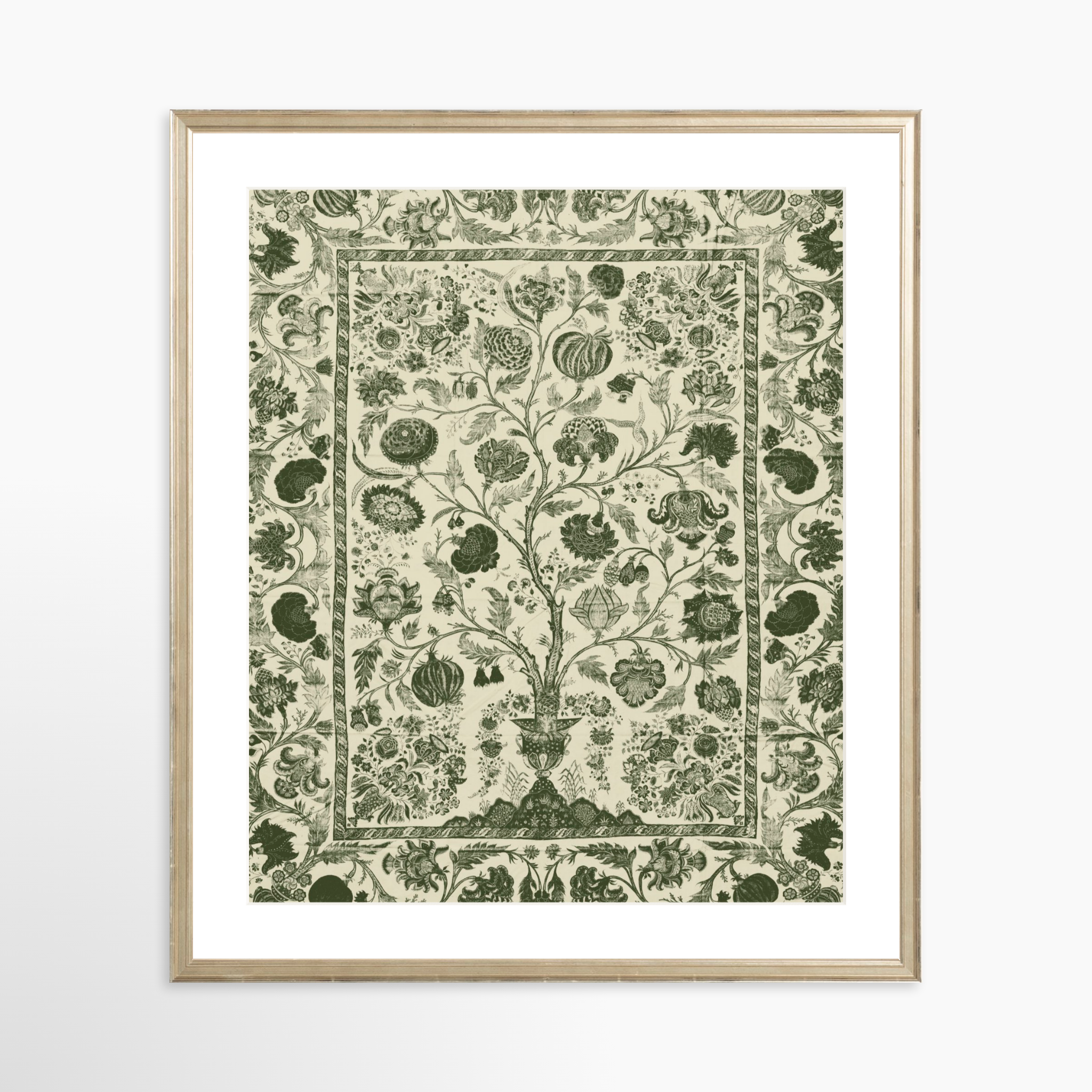 20x25 / Certificate Silver Frame + White Mat