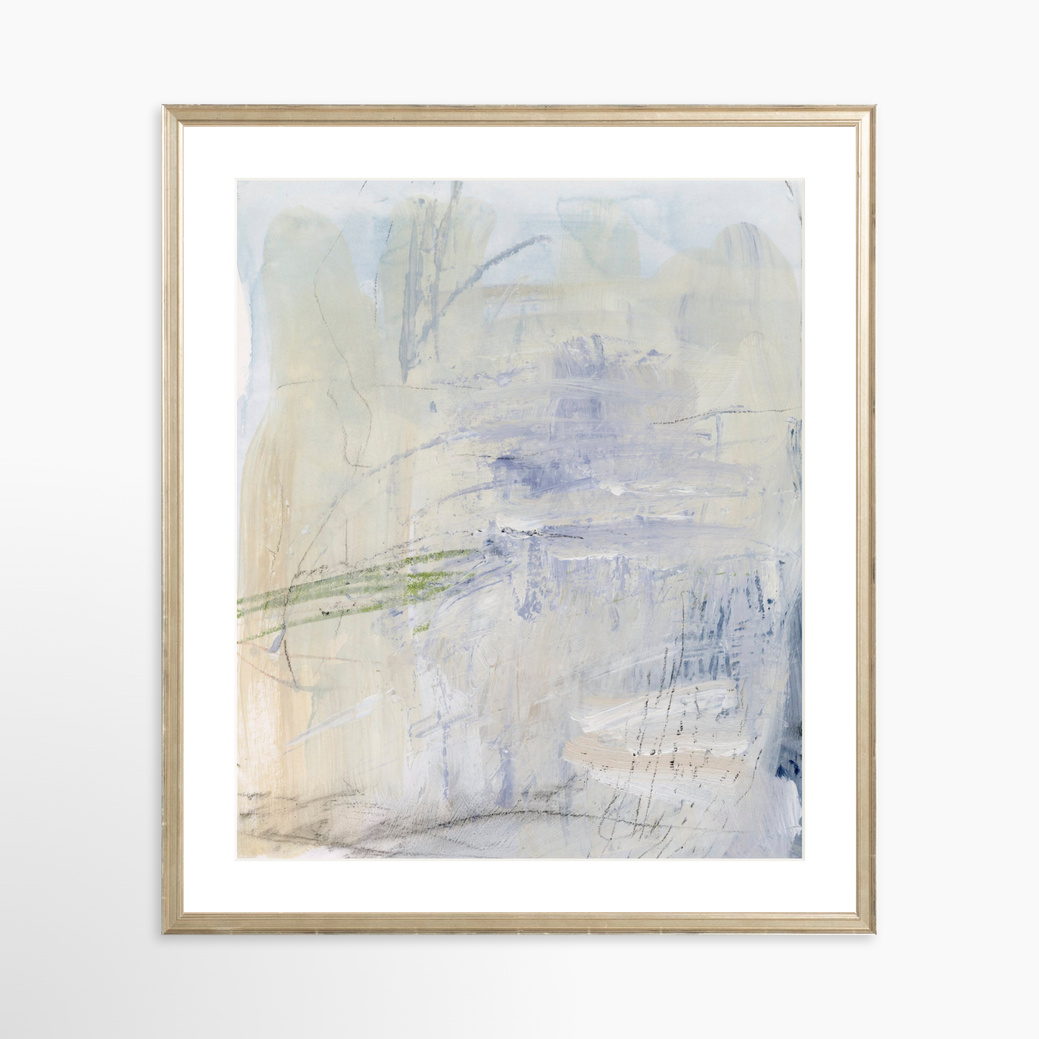 20x25 / Certificate Silver Frame + White Mat