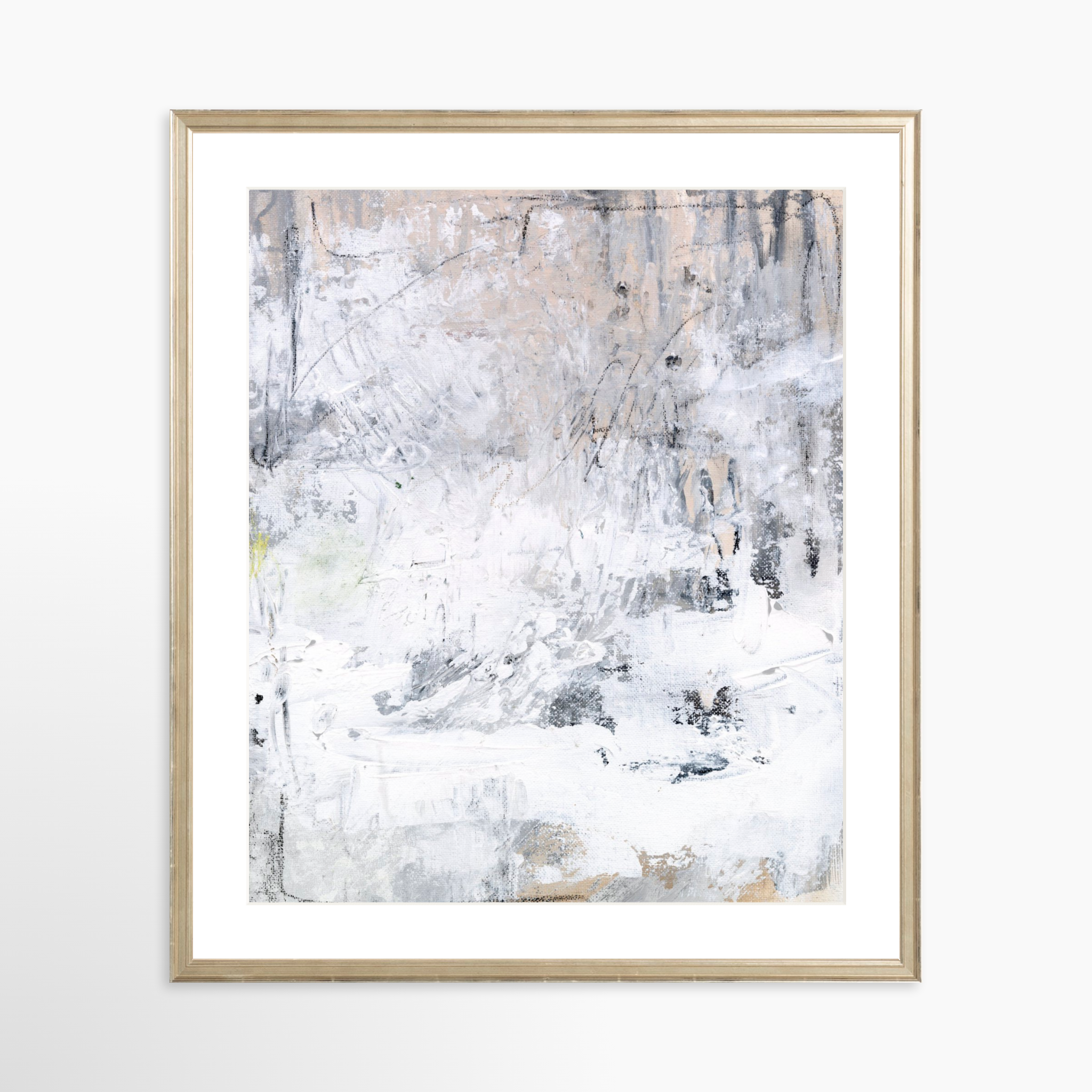 20x25 / Certificate Silver Frame + White Mat