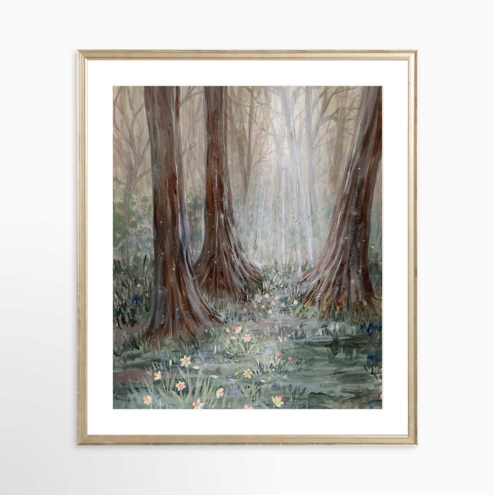 20x25 / Certificate Silver Frame + White Mat