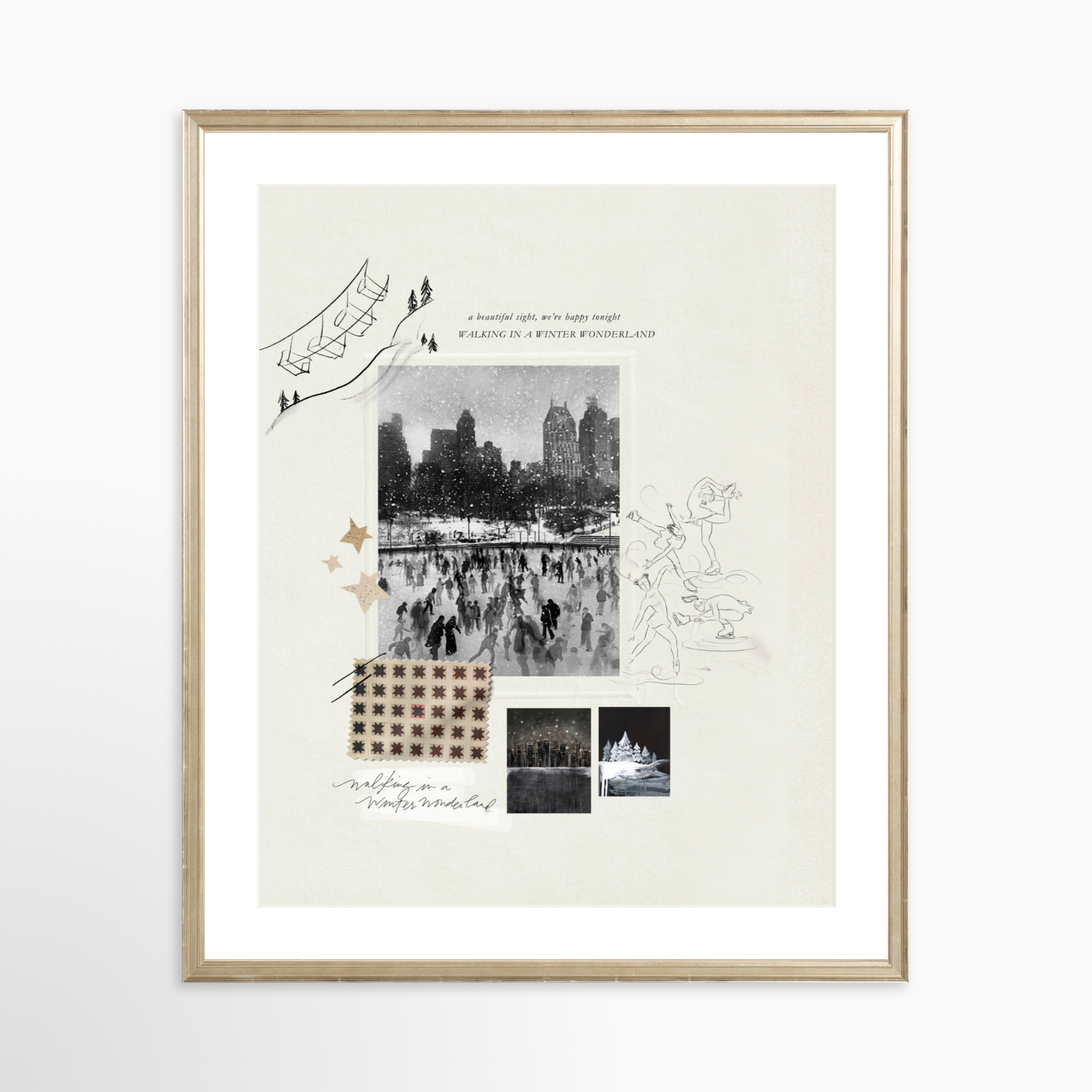 20x25 / Certificate Silver Frame + White Mat