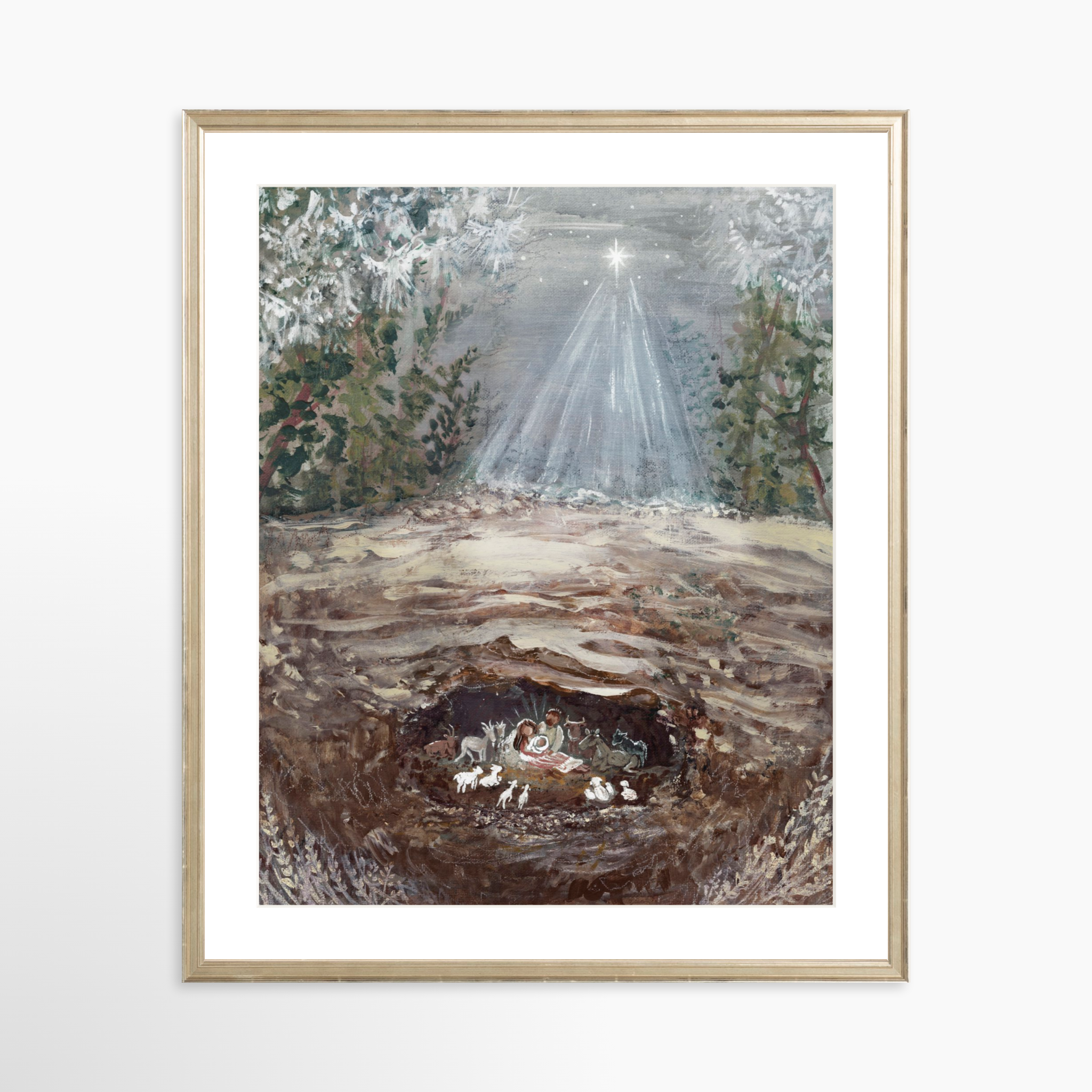 20x25 / Certificate Silver Frame + White Mat