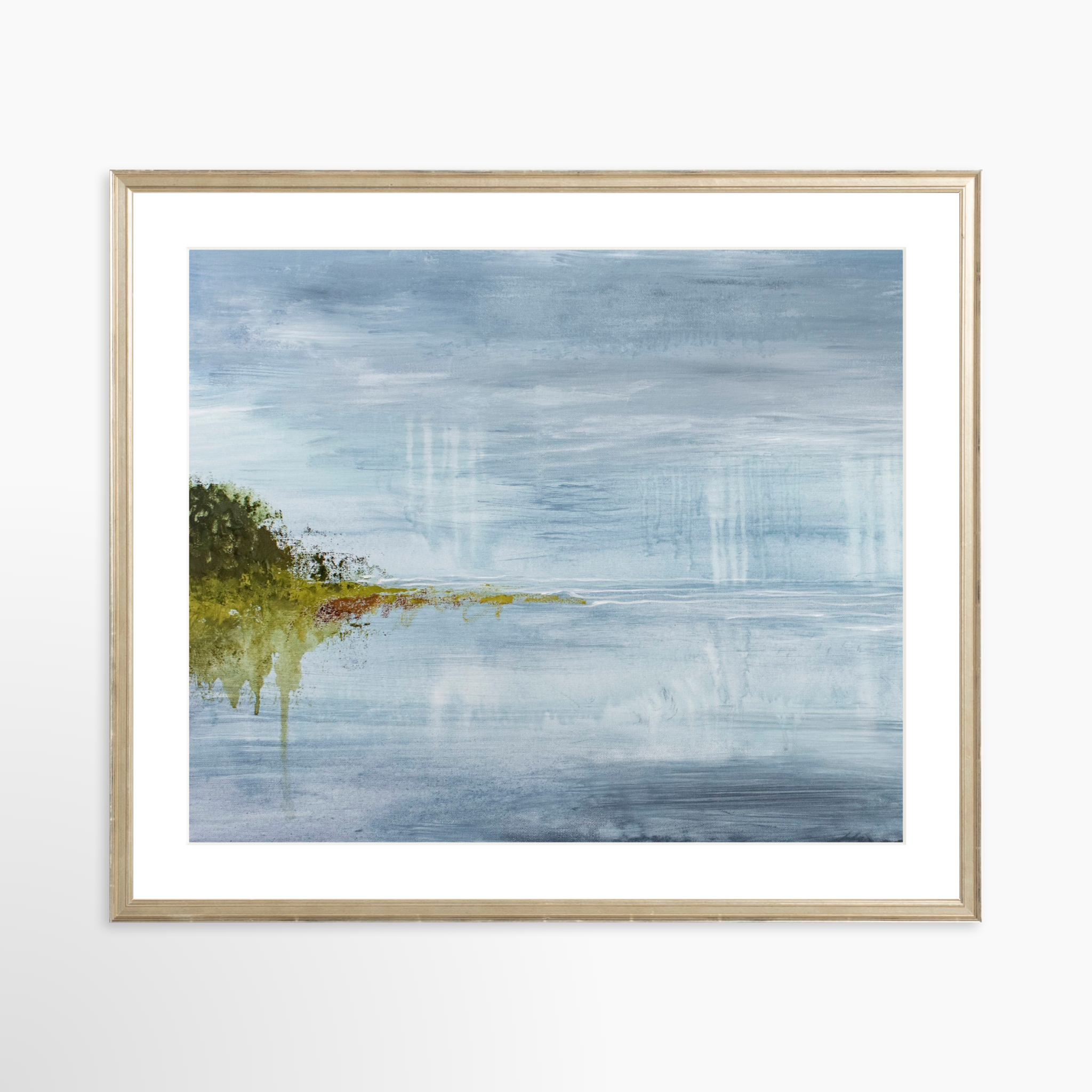 25x20 / Certificate Silver Frame + White Mat