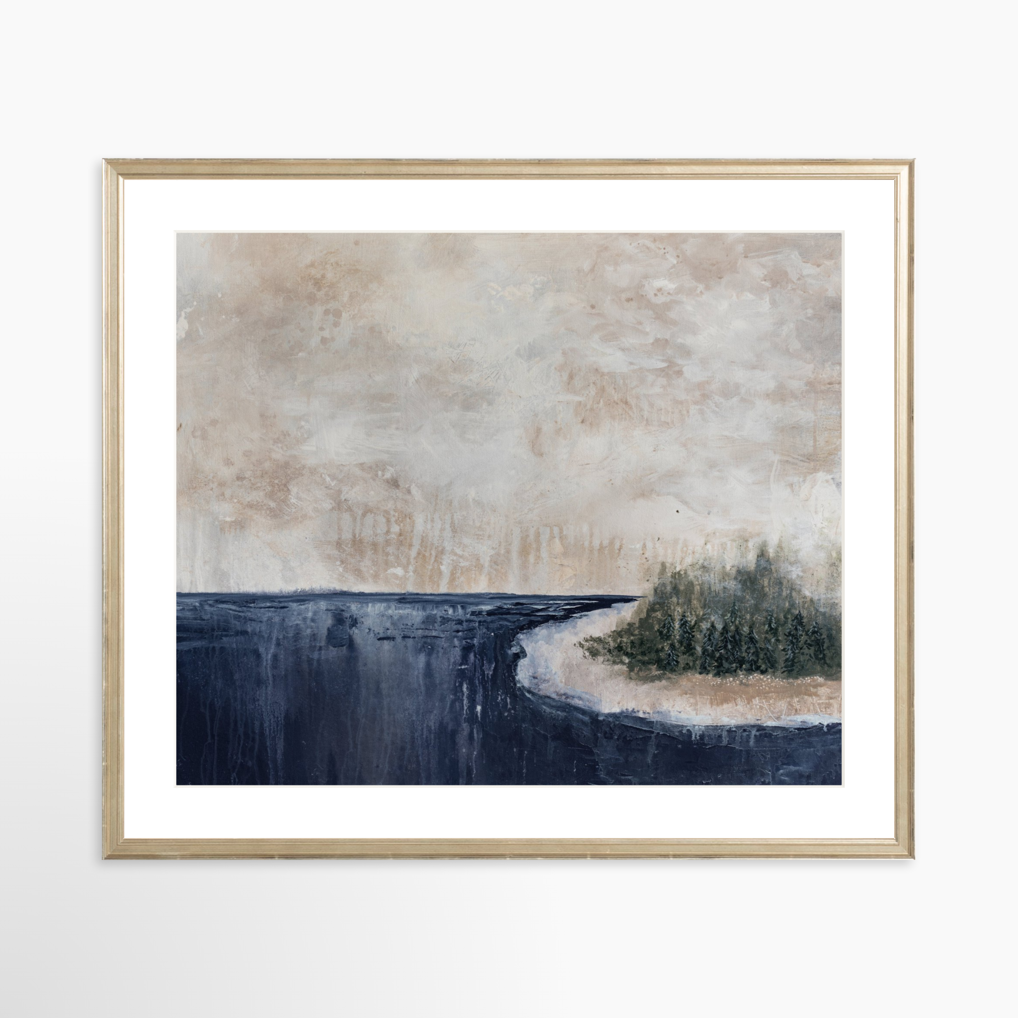 25x20 / Certificate Silver Frame + White Mat