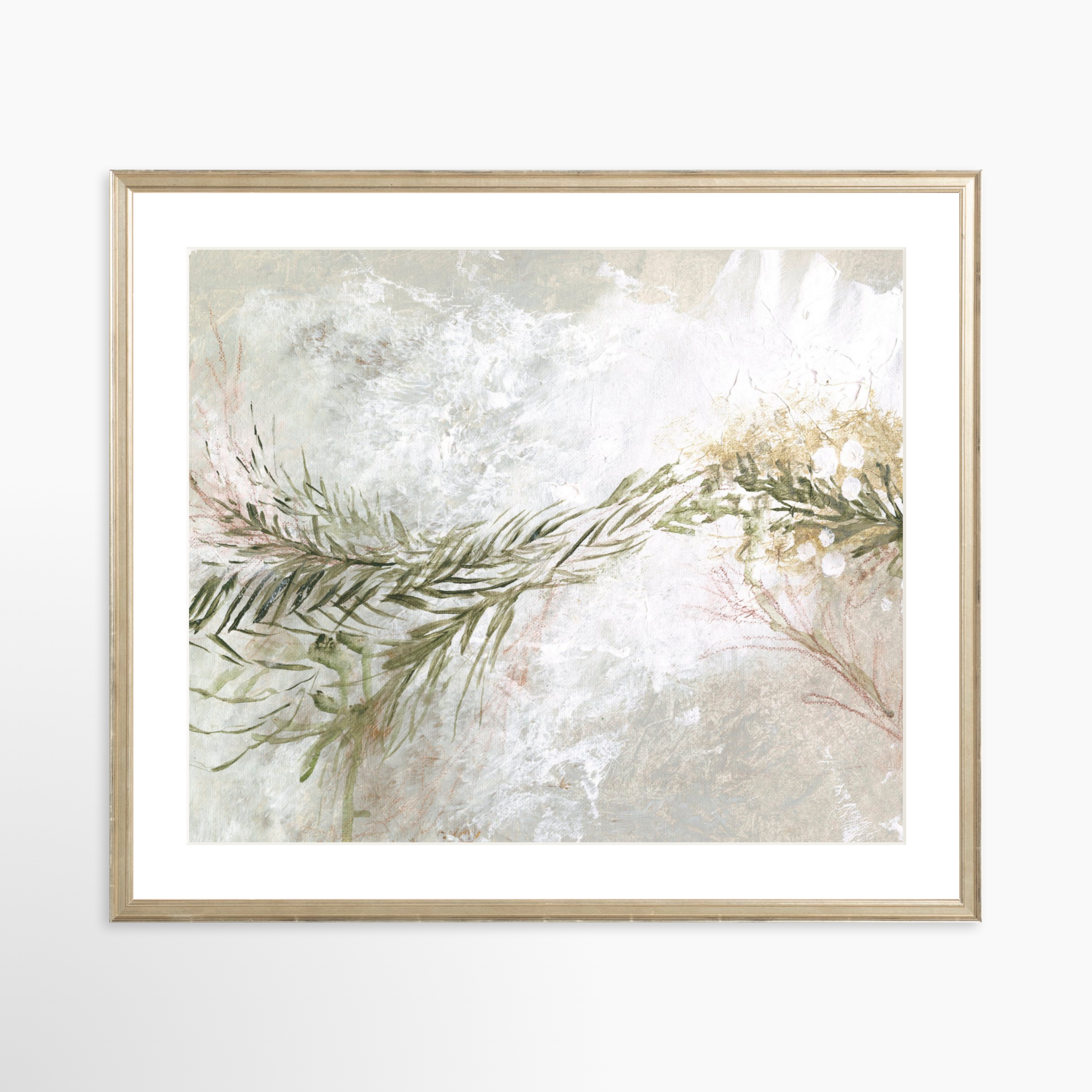 25x20 / Certificate Silver Frame + White Mat