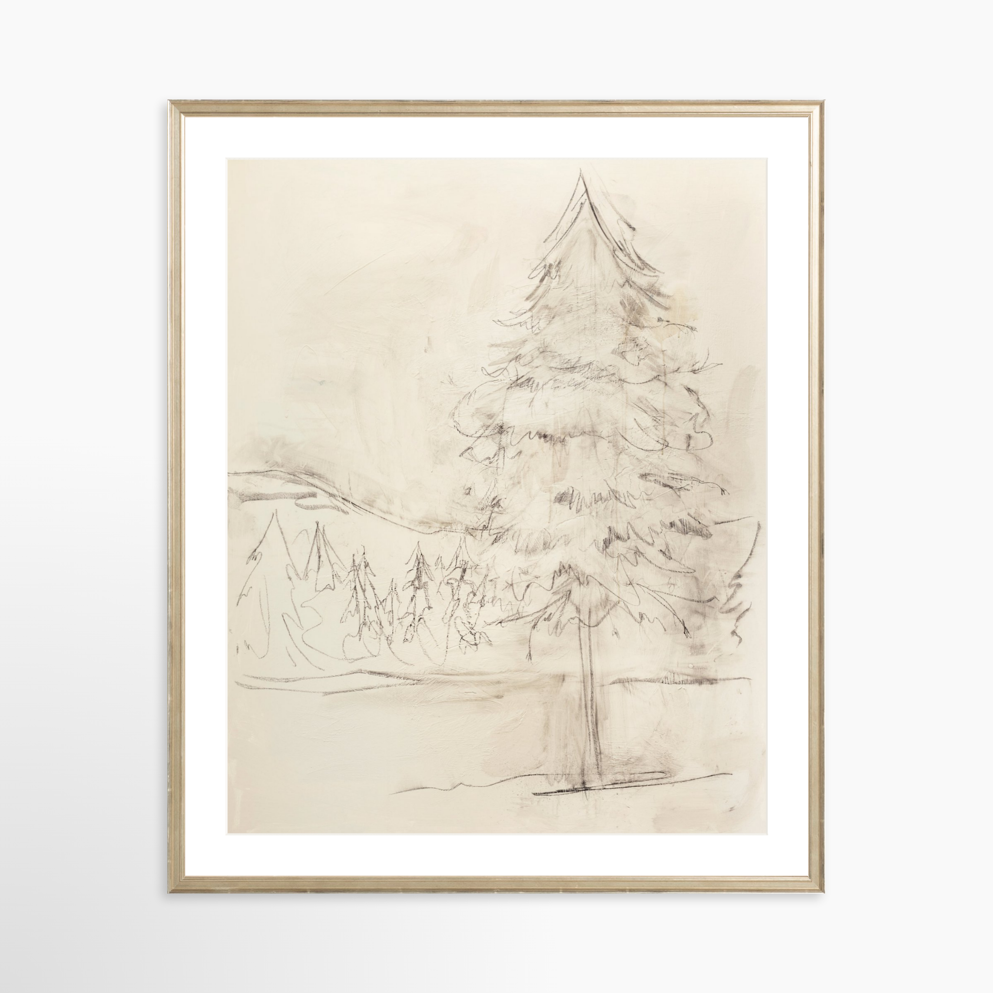 24x30 / Certificate Silver Frame + White Mat