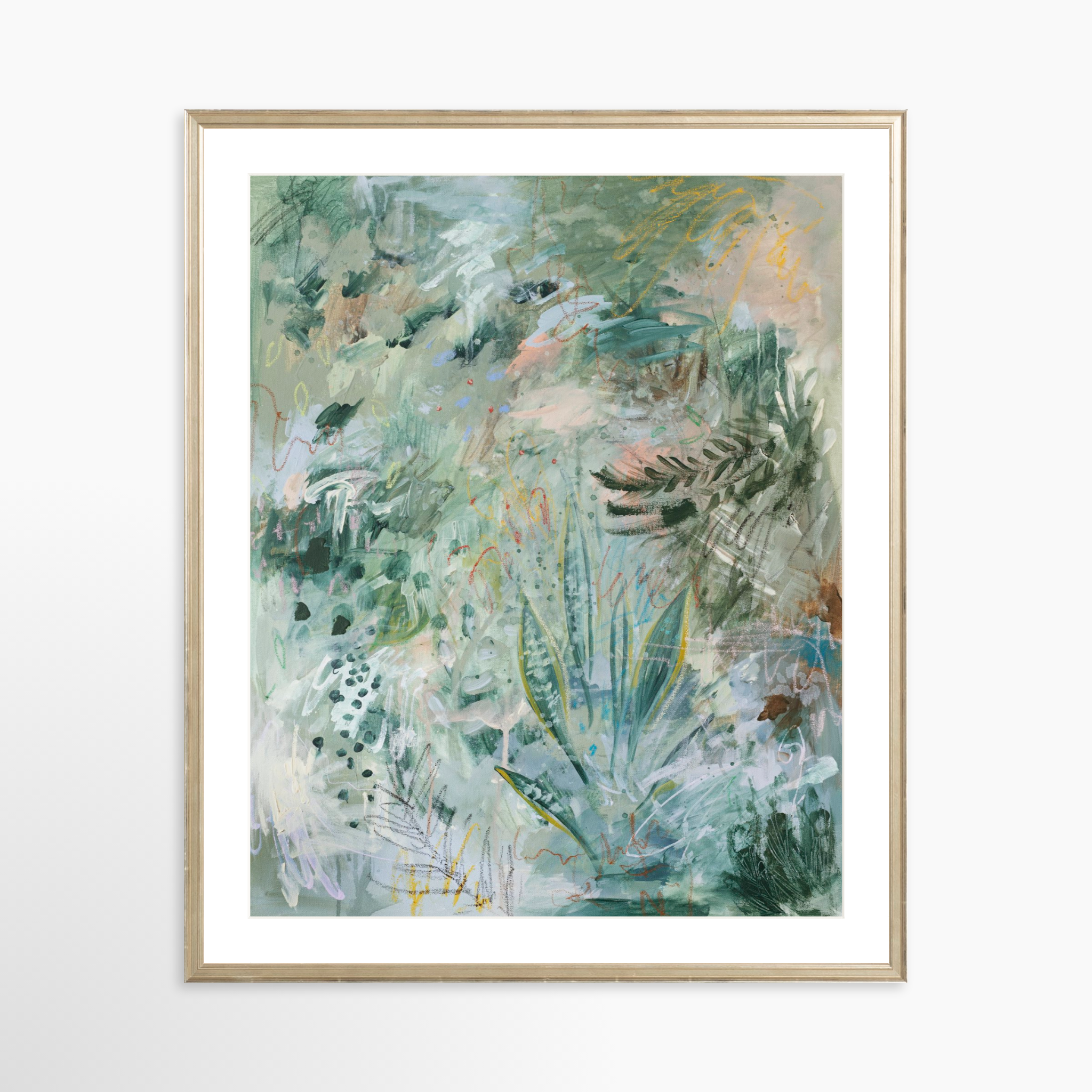 24x30 / Certificate Silver Frame + White Mat