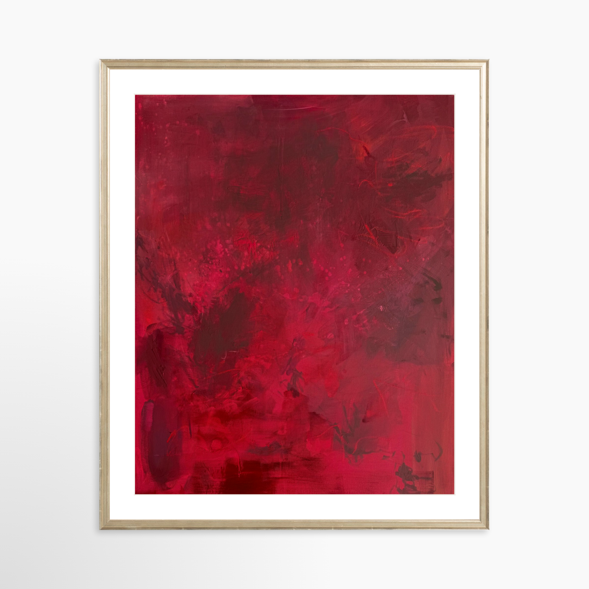 24x30 / Certificate Silver Frame + White Mat