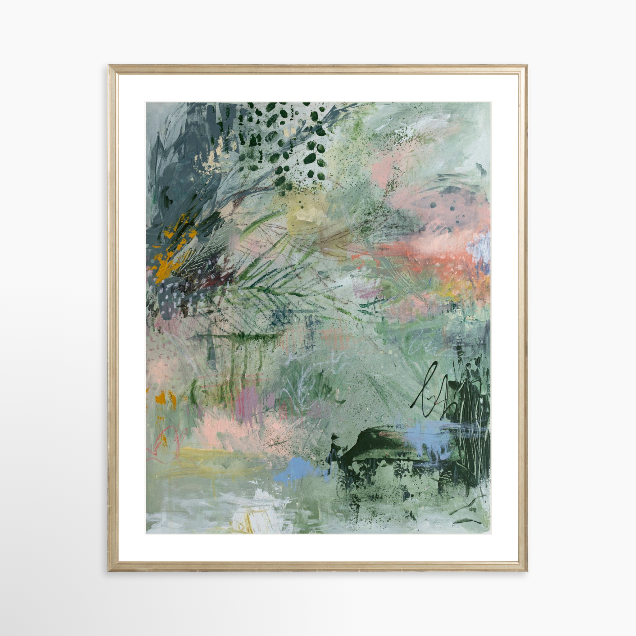 24x30 / Certificate Silver Frame + White Mat