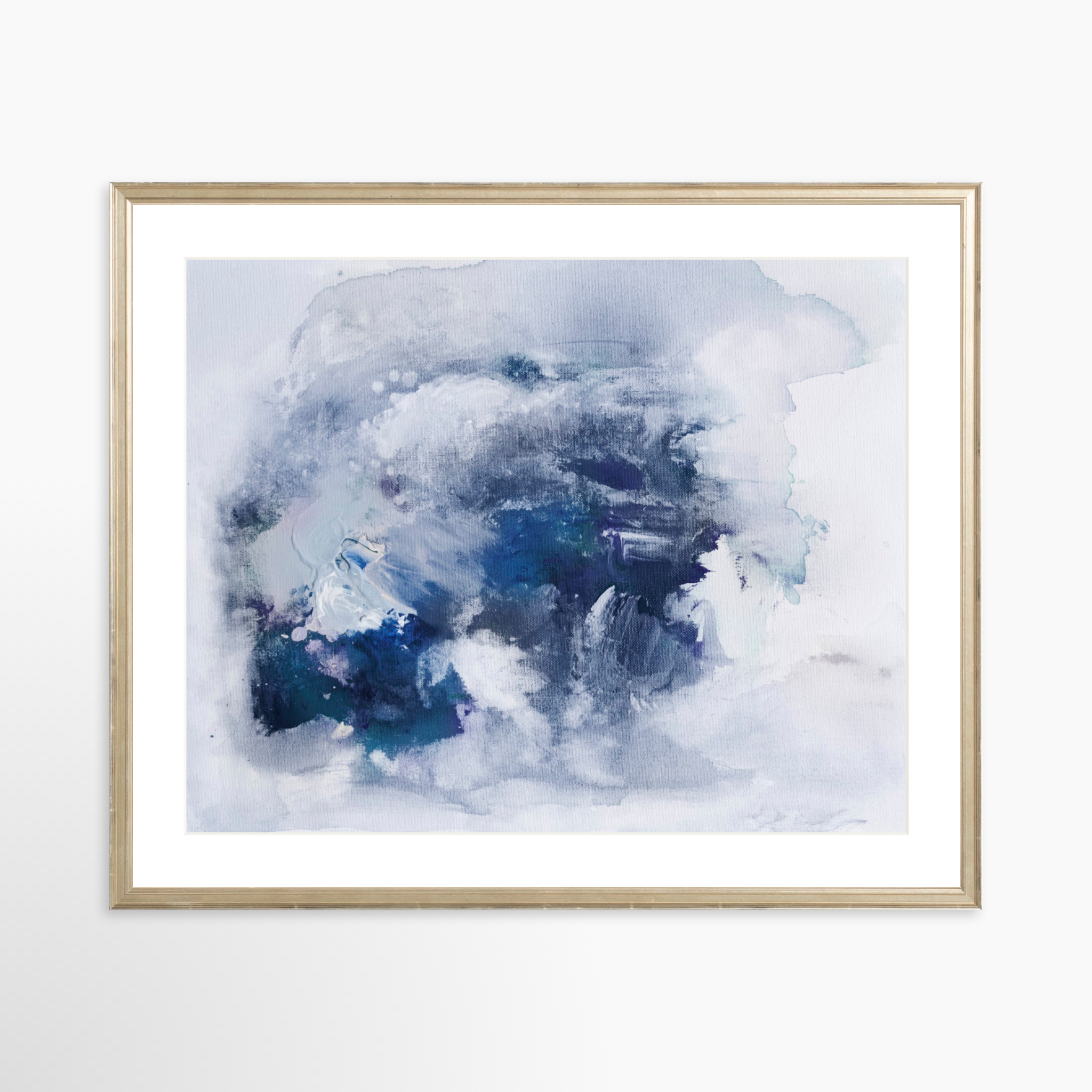 25x20 / Certificate Silver Frame + White Mat