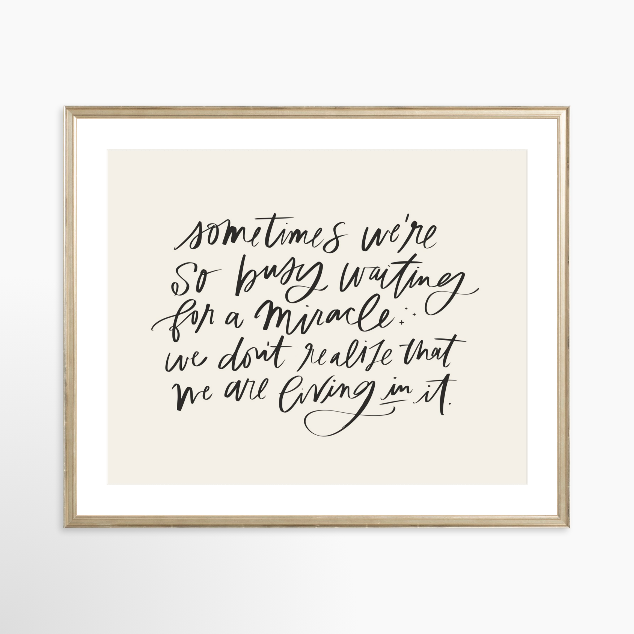 25x20 / Certificate Silver Frame + White Mat