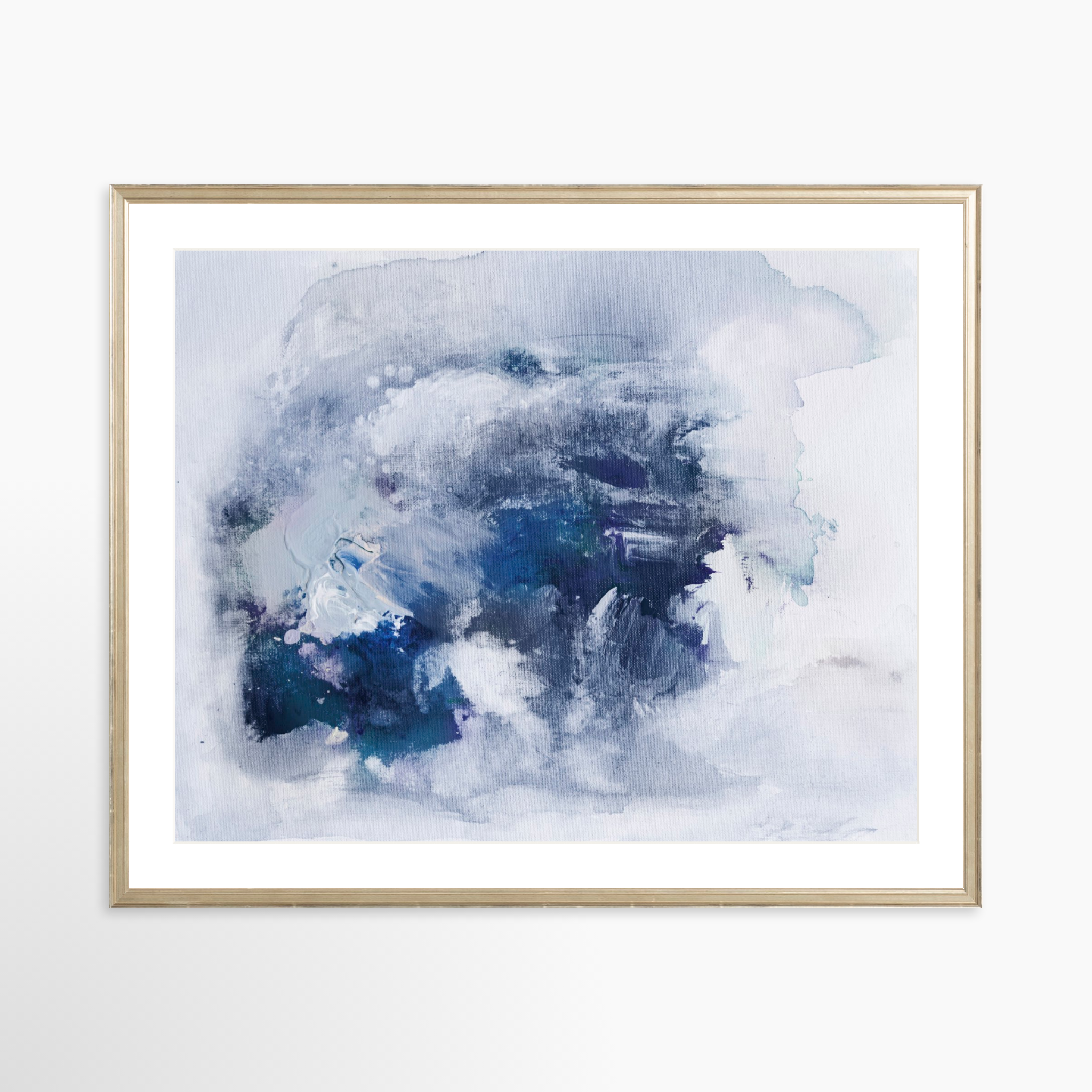 30x24 / Certificate Silver Frame + White Mat