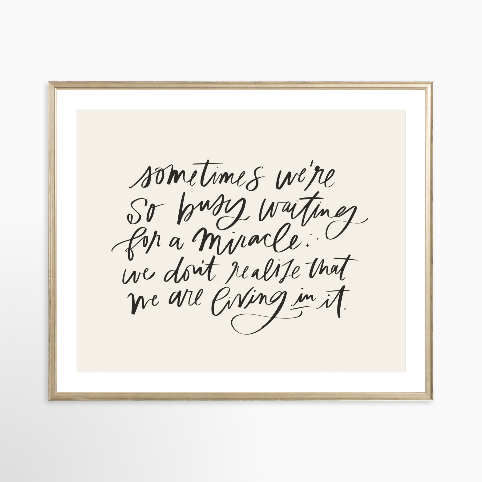 30x24 / Certificate Silver Frame + White Mat