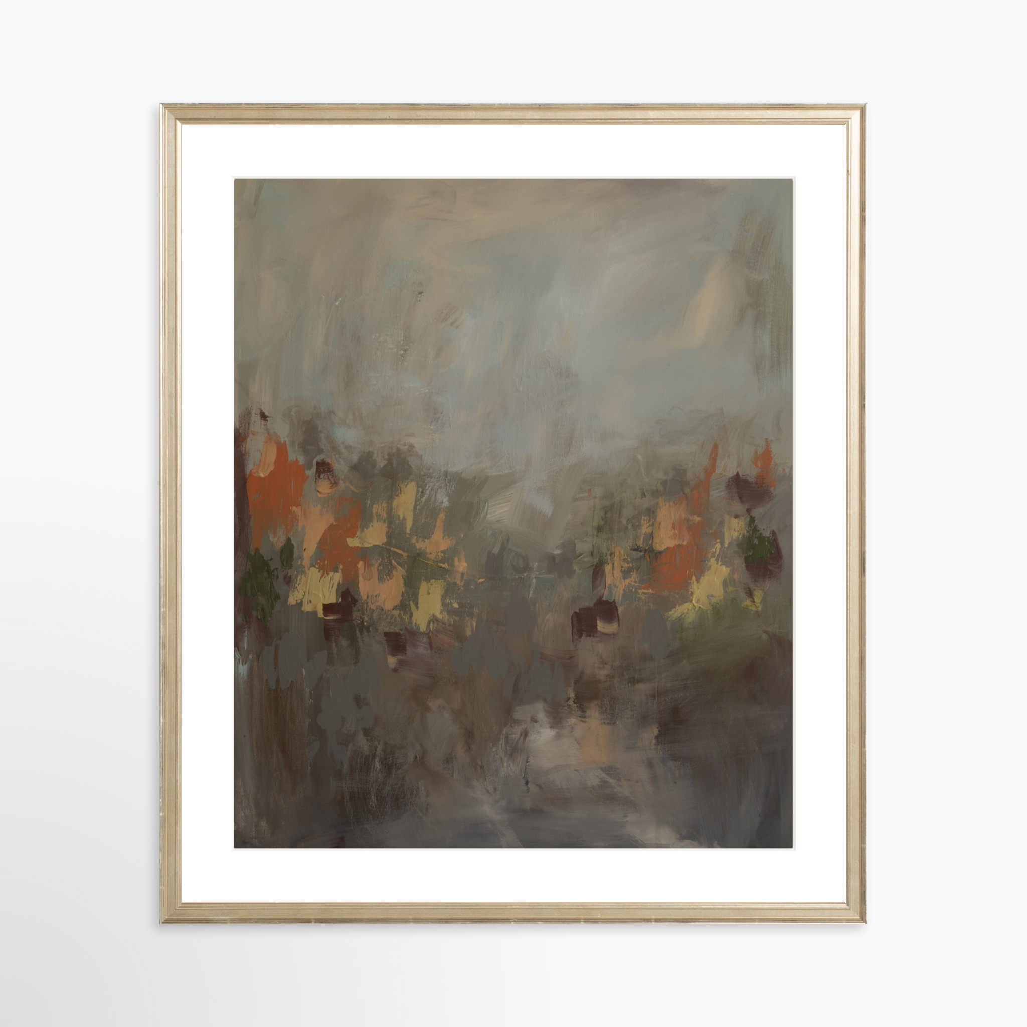 20x24 / Certificate Silver Frame + White Mat