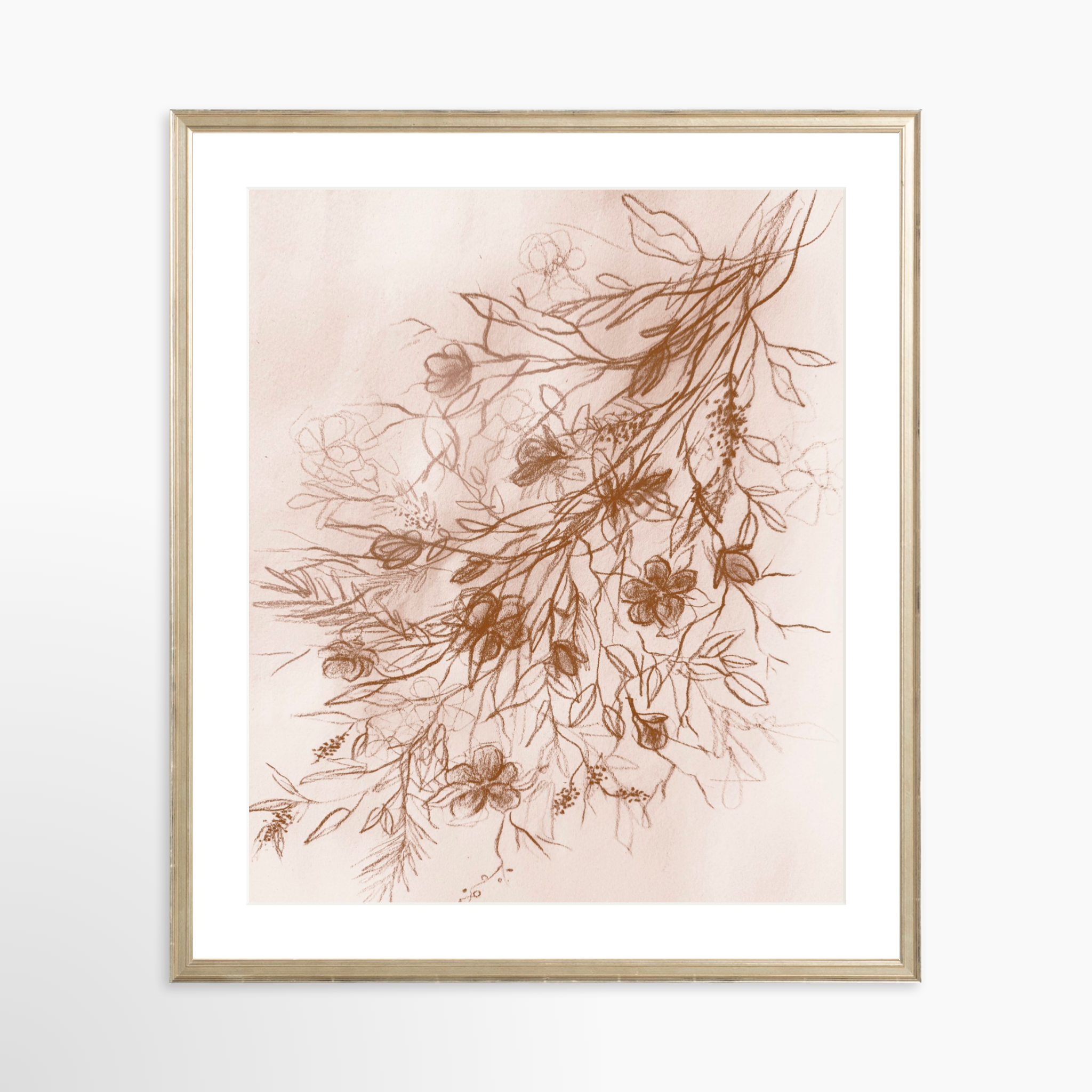 20x24 / Certificate Silver Frame + White Mat