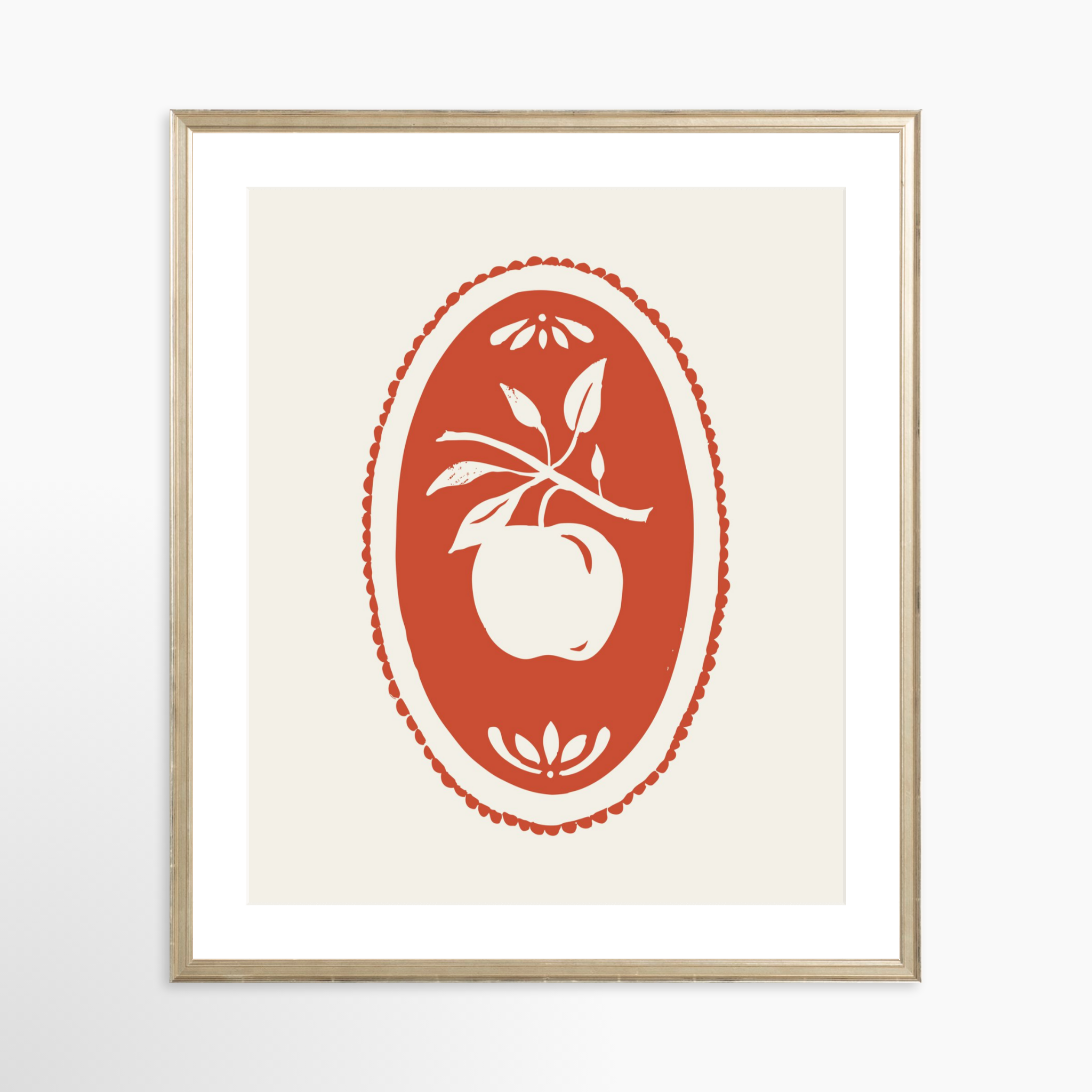 20x24 / Certificate Silver Frame + White Mat