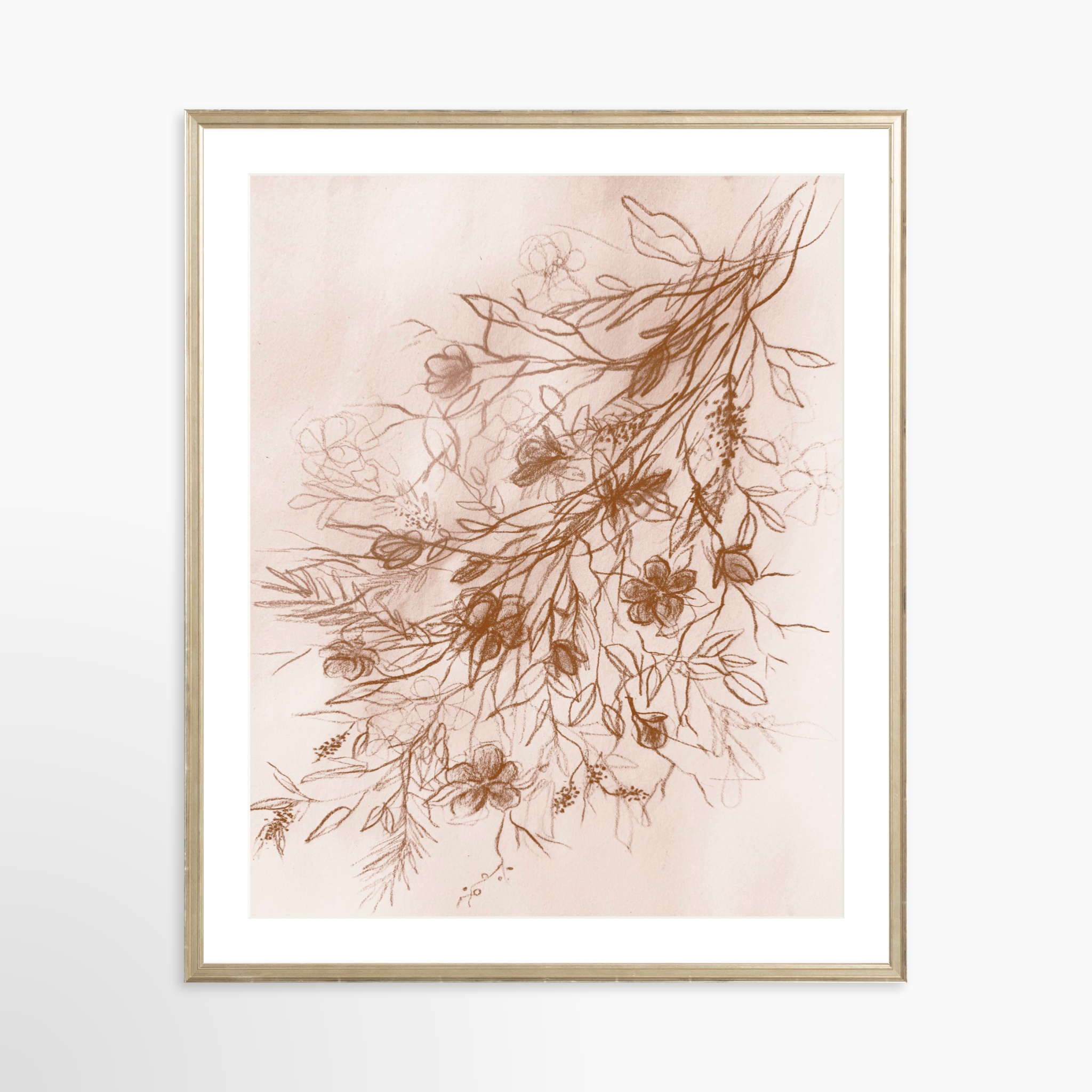 24x30 / Certificate Silver Frame + White Mat