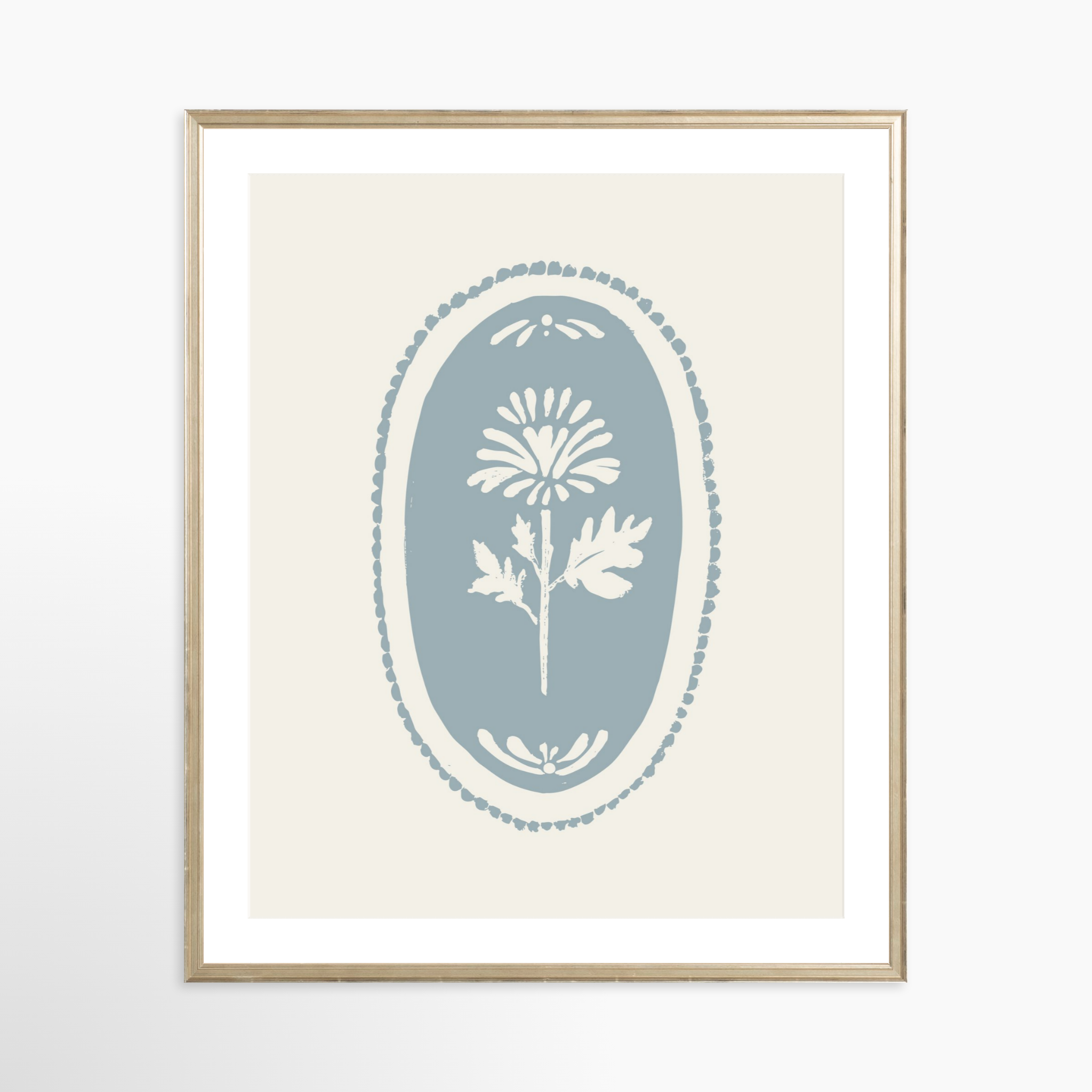 24x30 / Certificate Silver Frame + White Mat