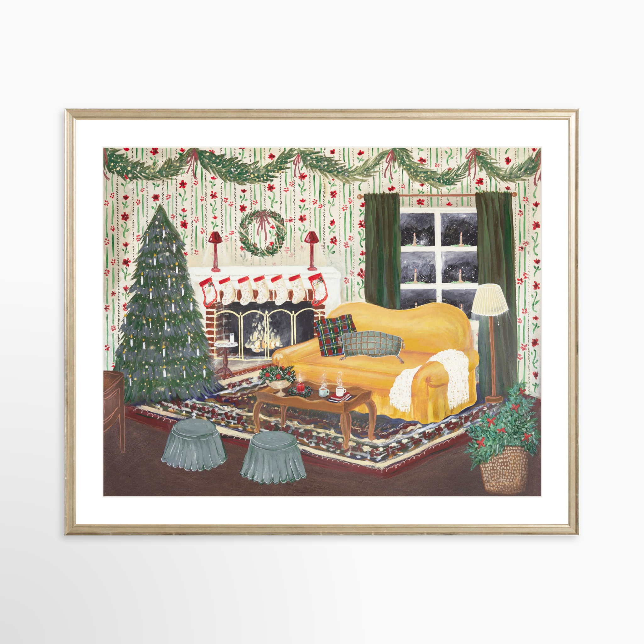 30x24 / Certificate Silver Frame + White Mat