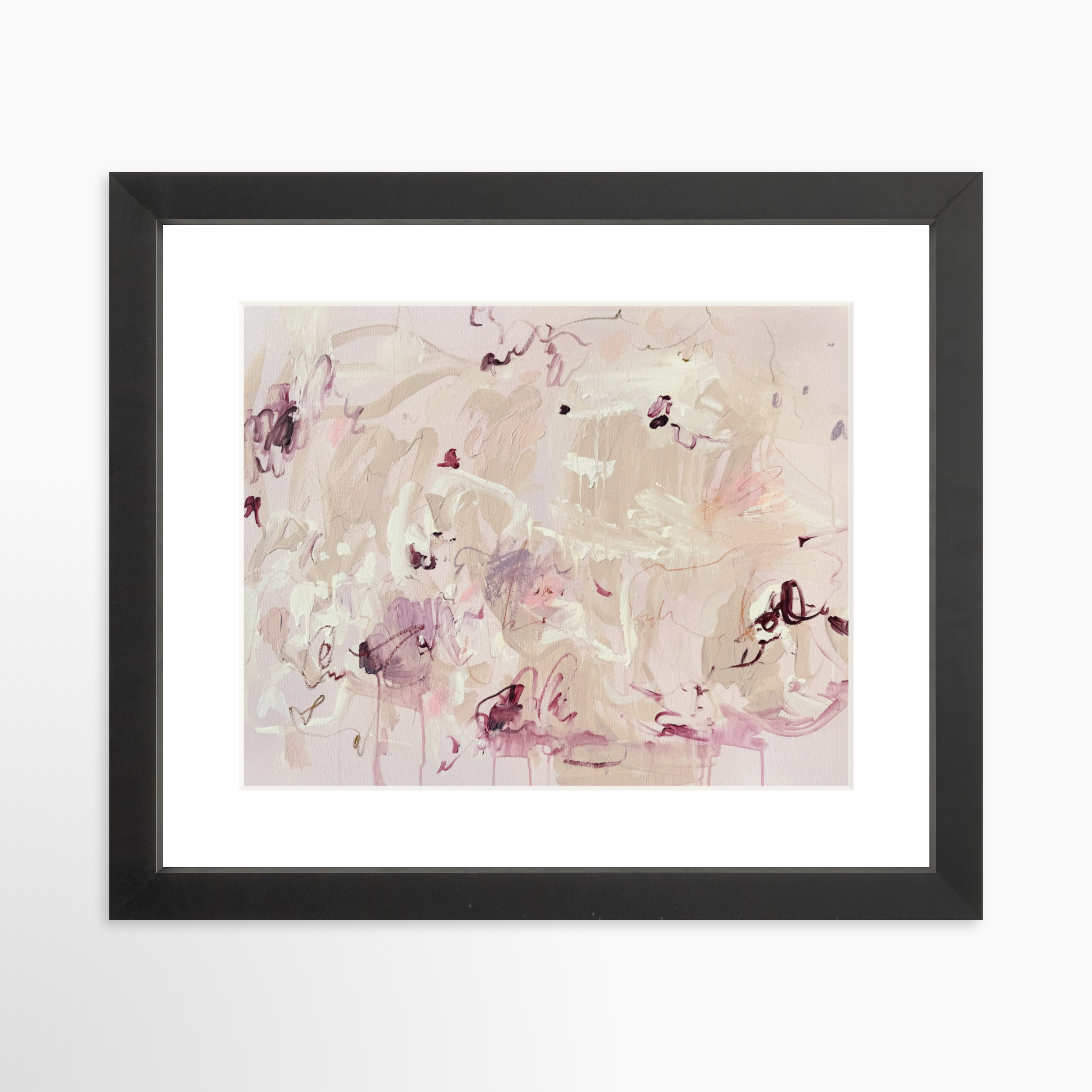 10x8 / Black Frame + White Mat
