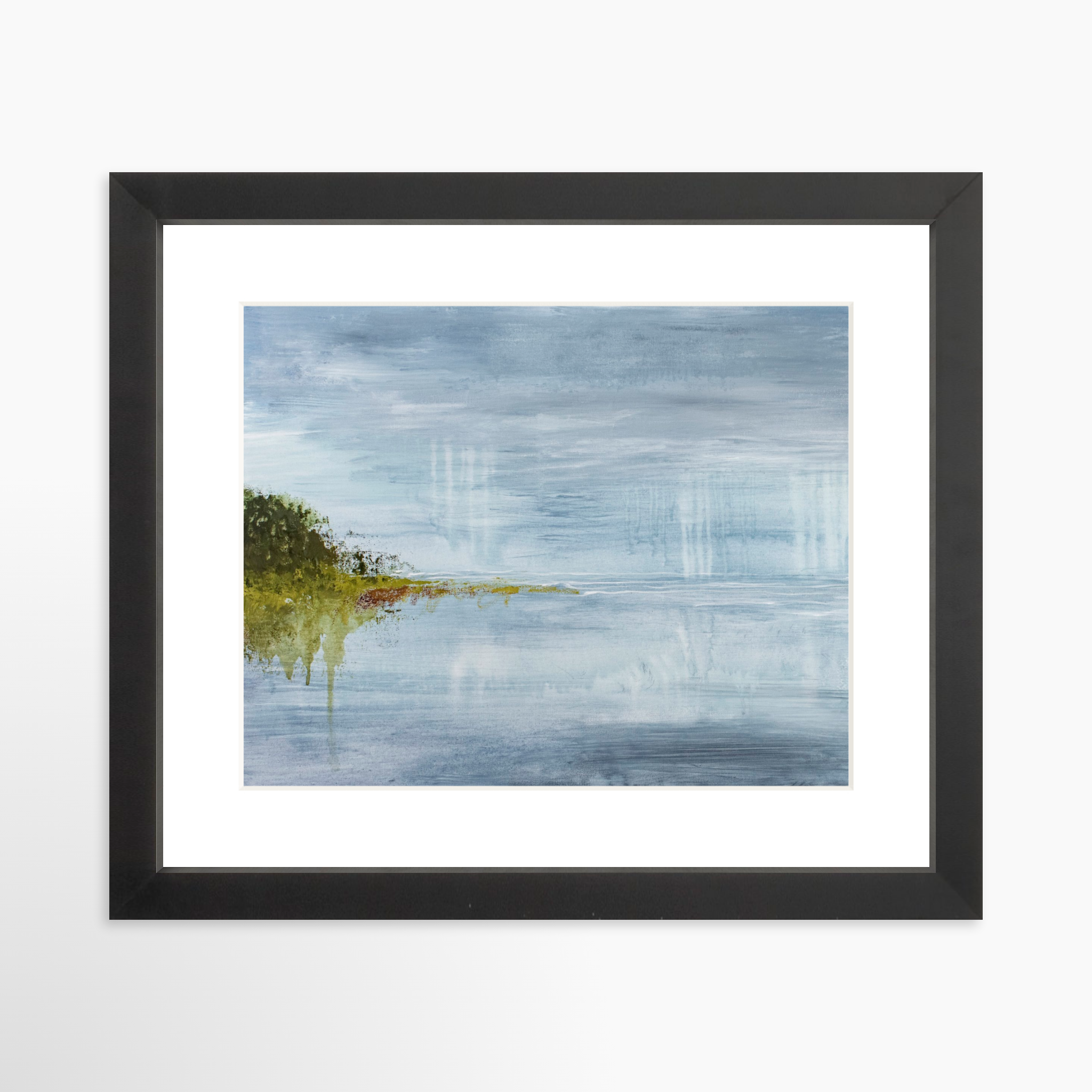 10x8 / Black Frame + White Mat