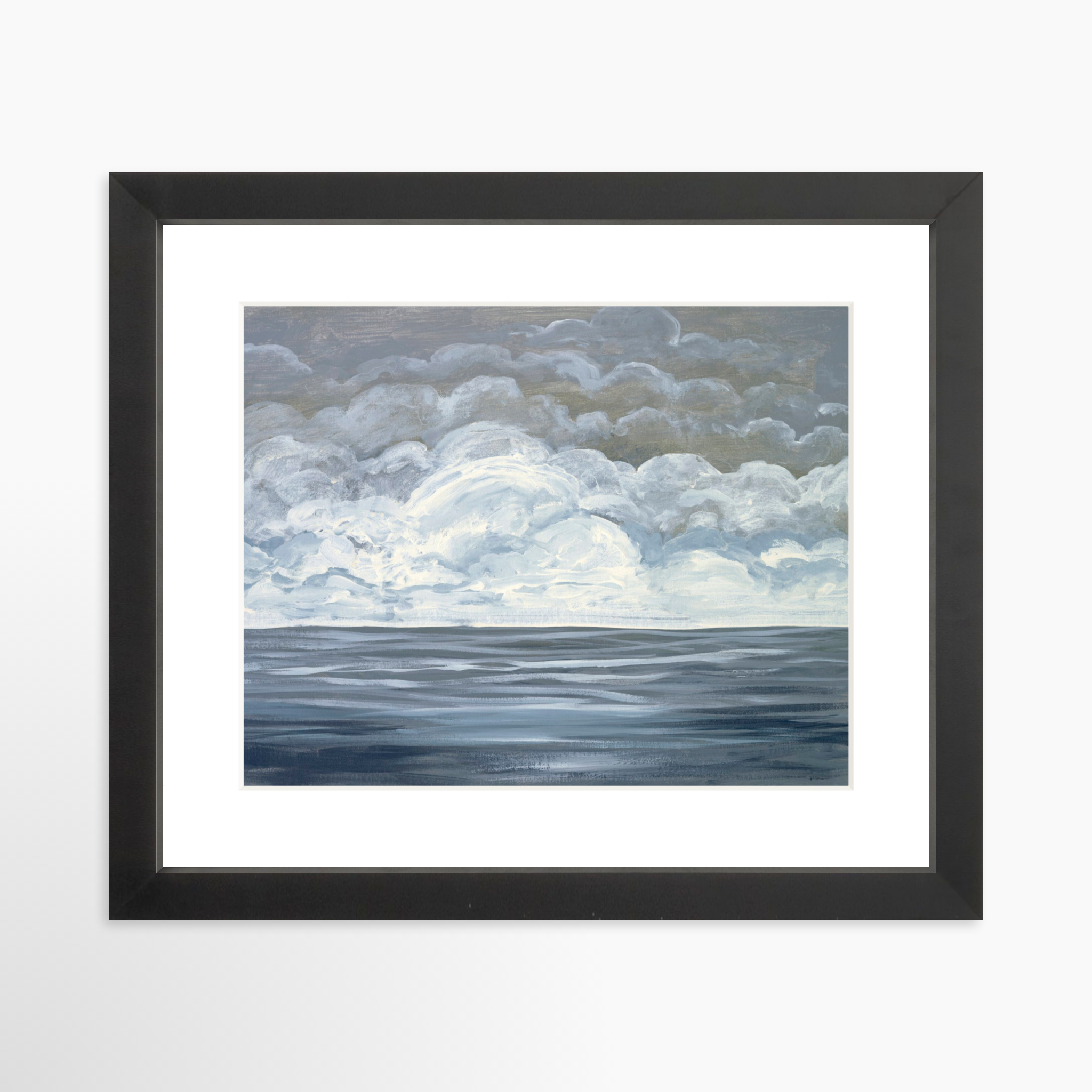 10x8 / Black Frame + White Mat