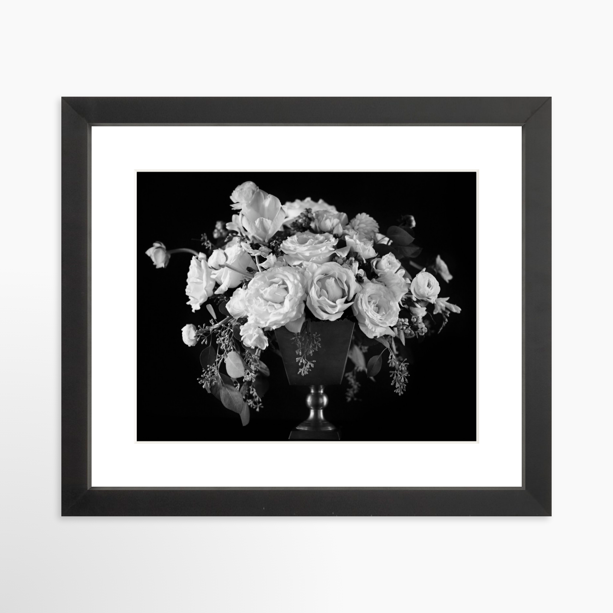 10x8 / Black Frame + White Mat