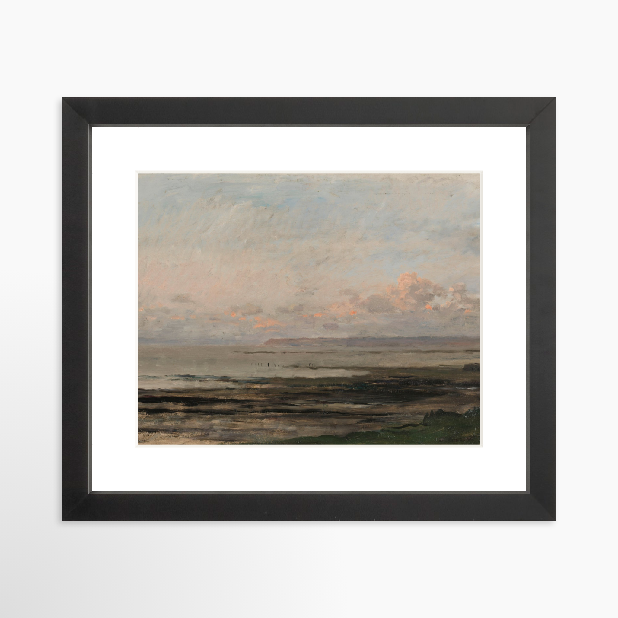 10x8 / Black Frame + White Mat