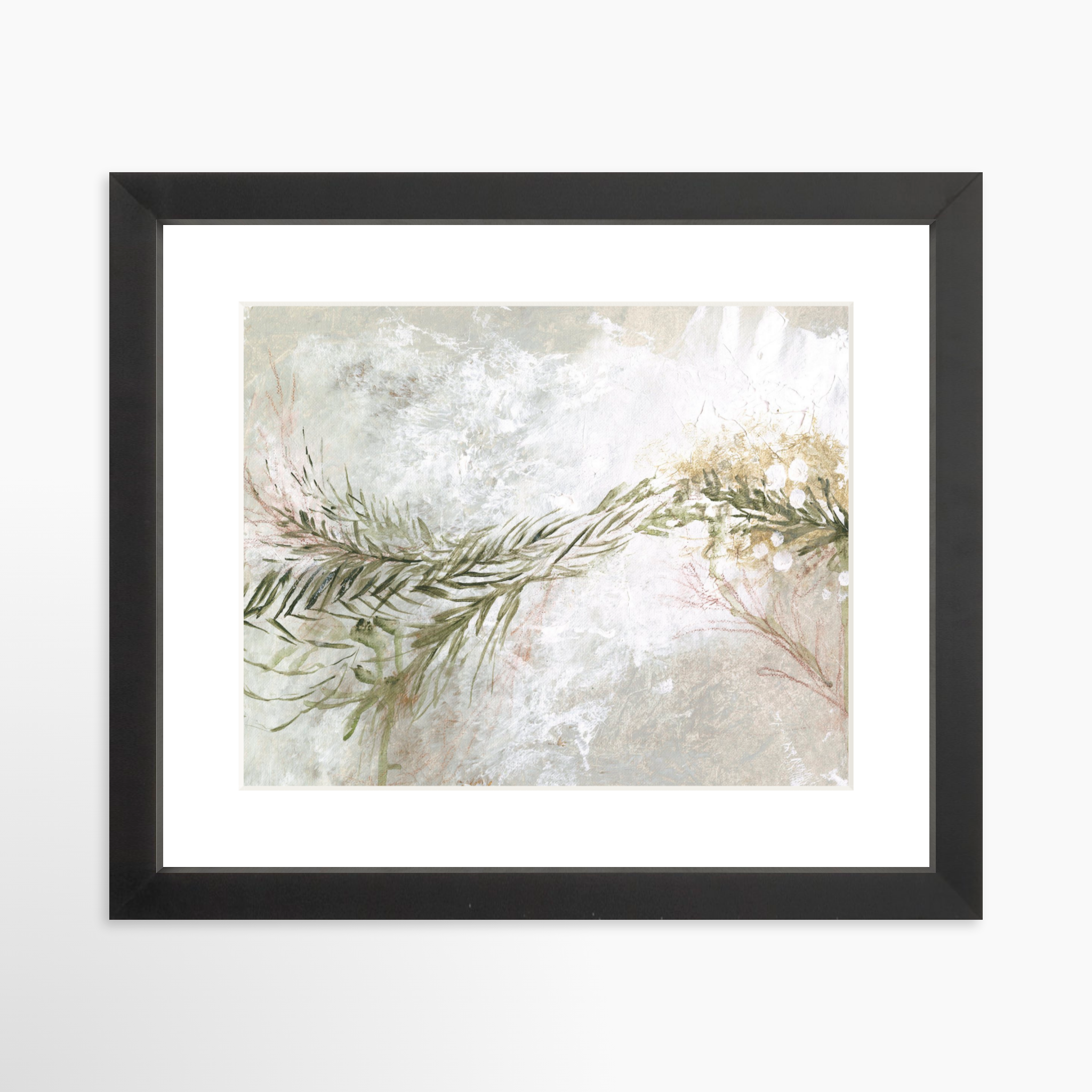 10x8 / Black Frame + White Mat