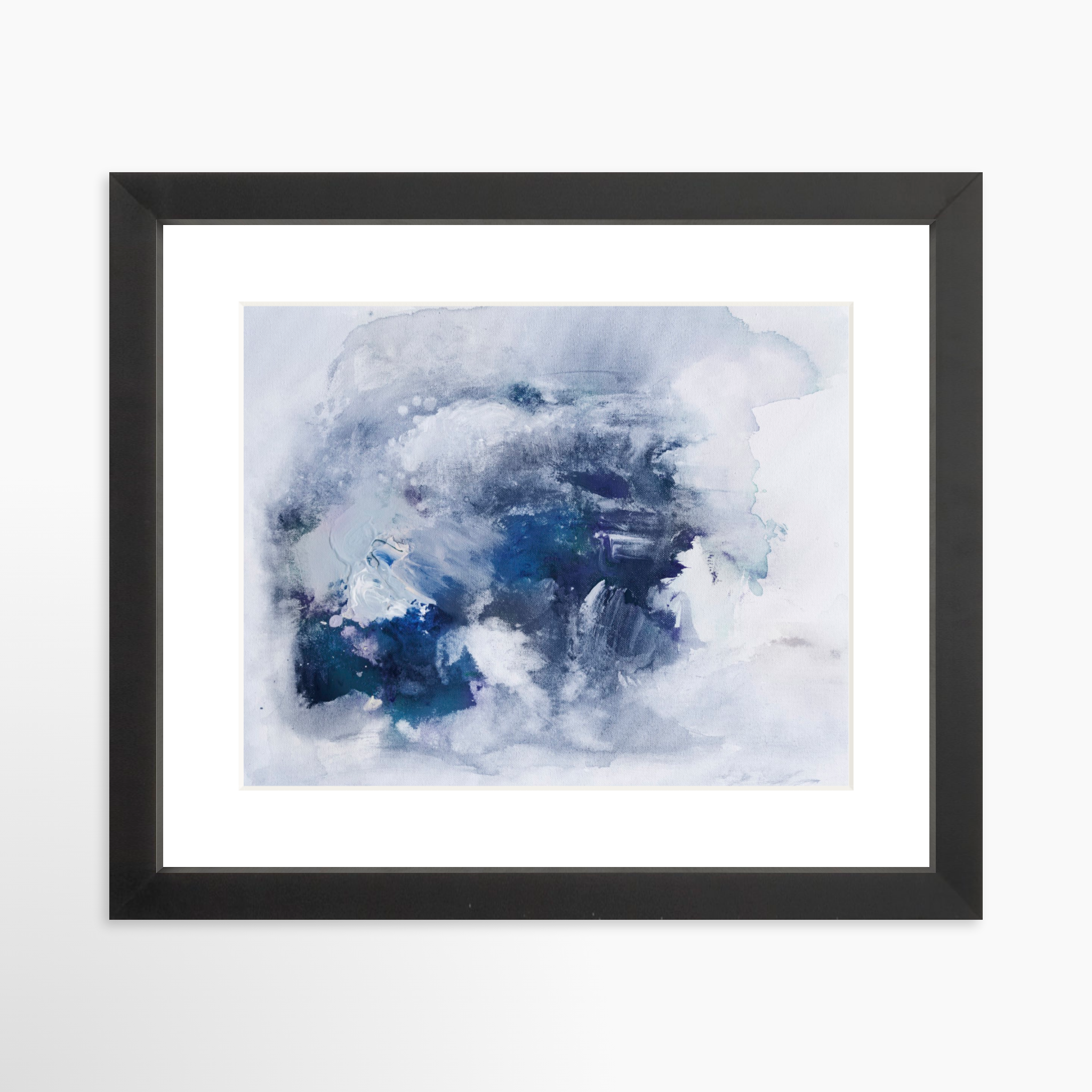 10x8 / Black Frame + White Mat