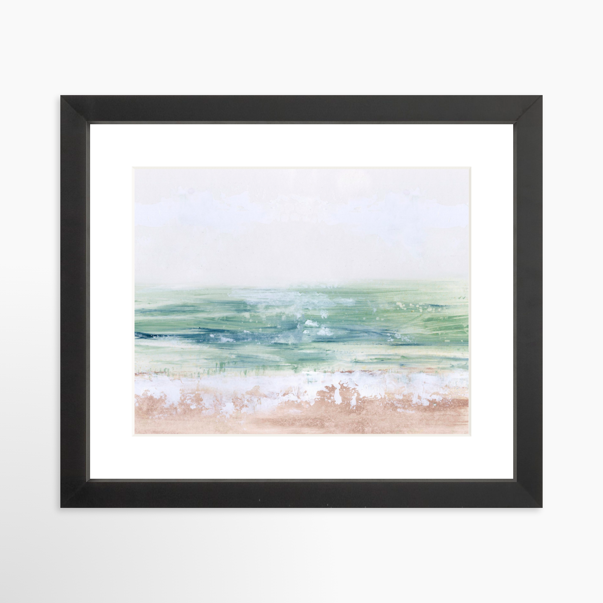 10x8 / Black Frame + White Mat