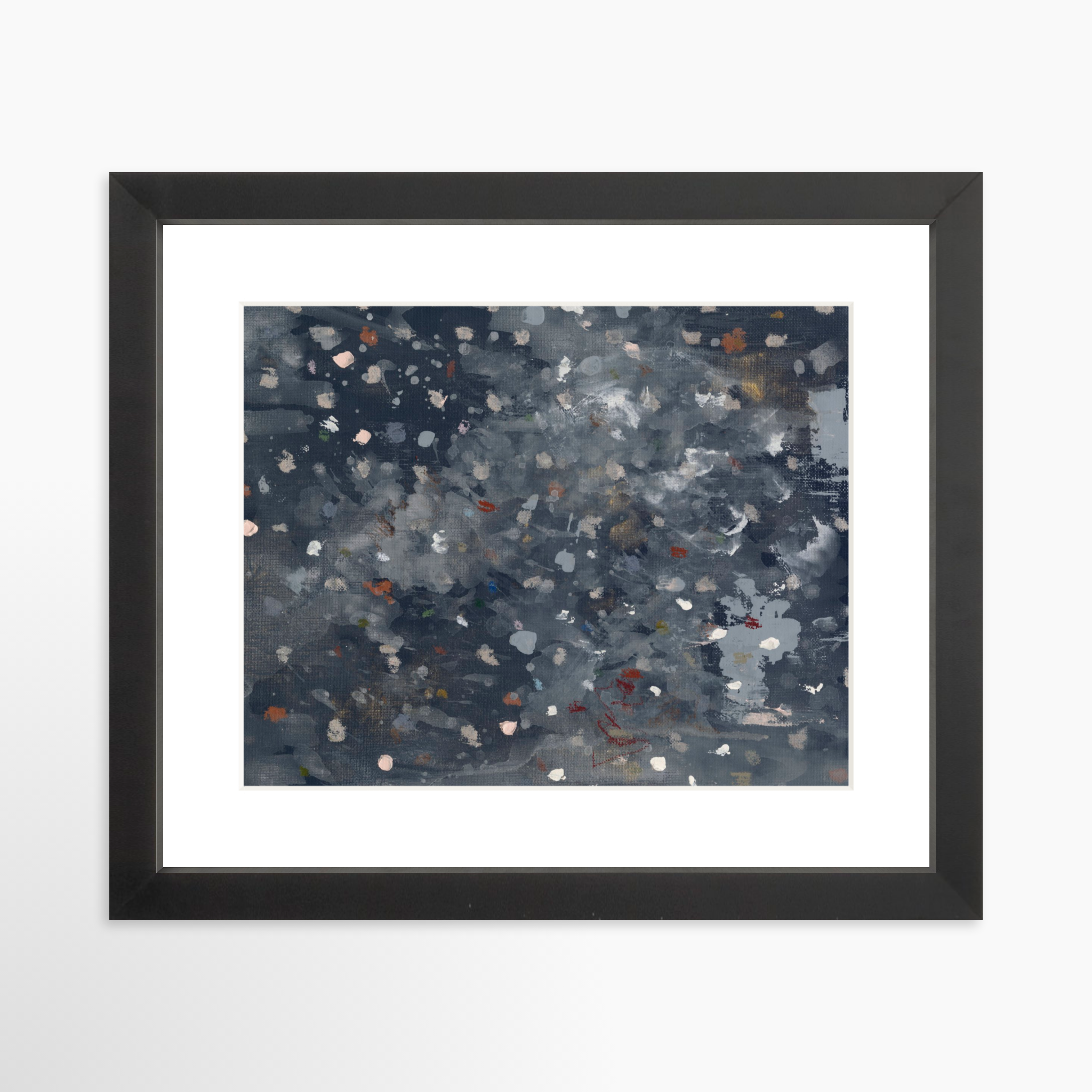 10x8 / Black Frame + White Mat