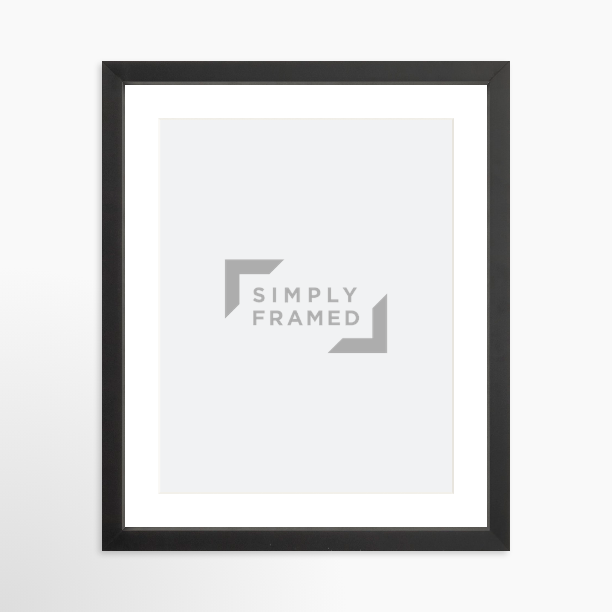 11x14 / Black Frame + White Mat