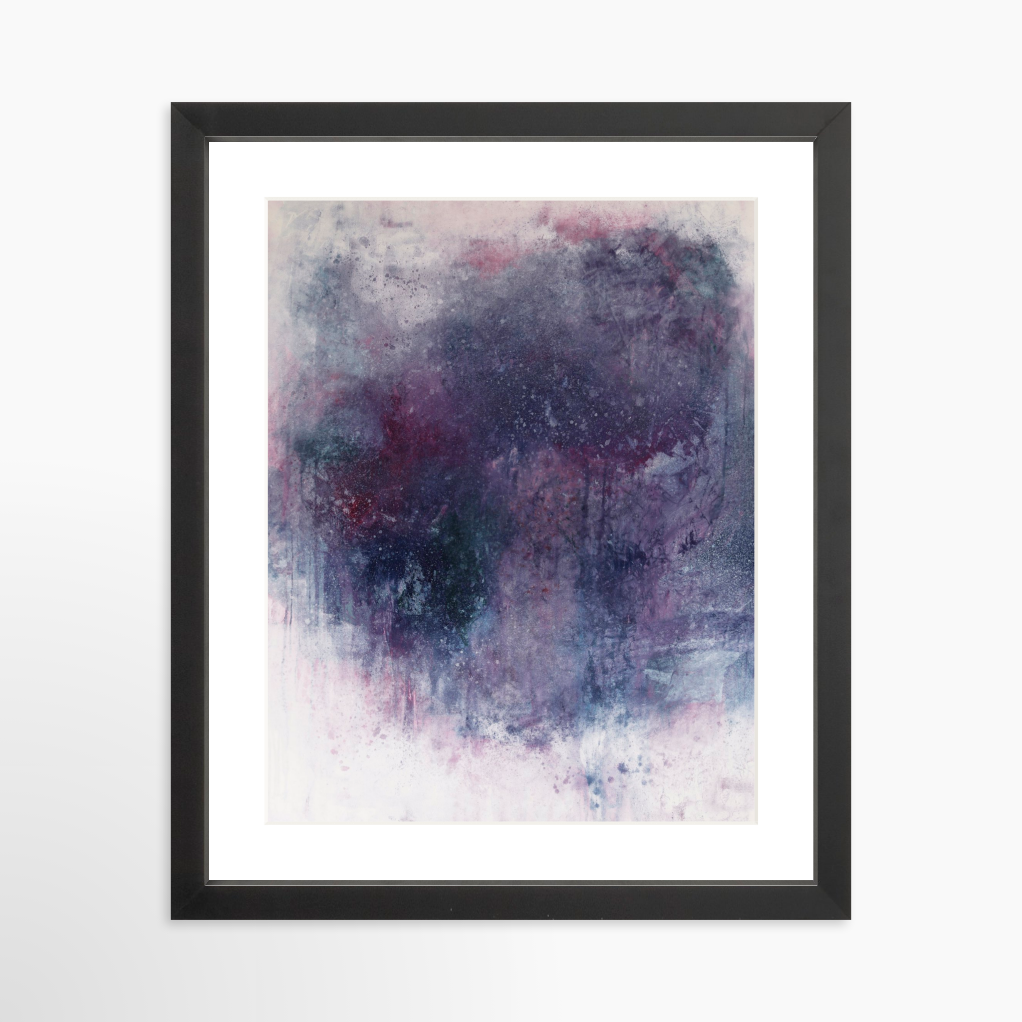 11x14 / Black Frame + White Mat
