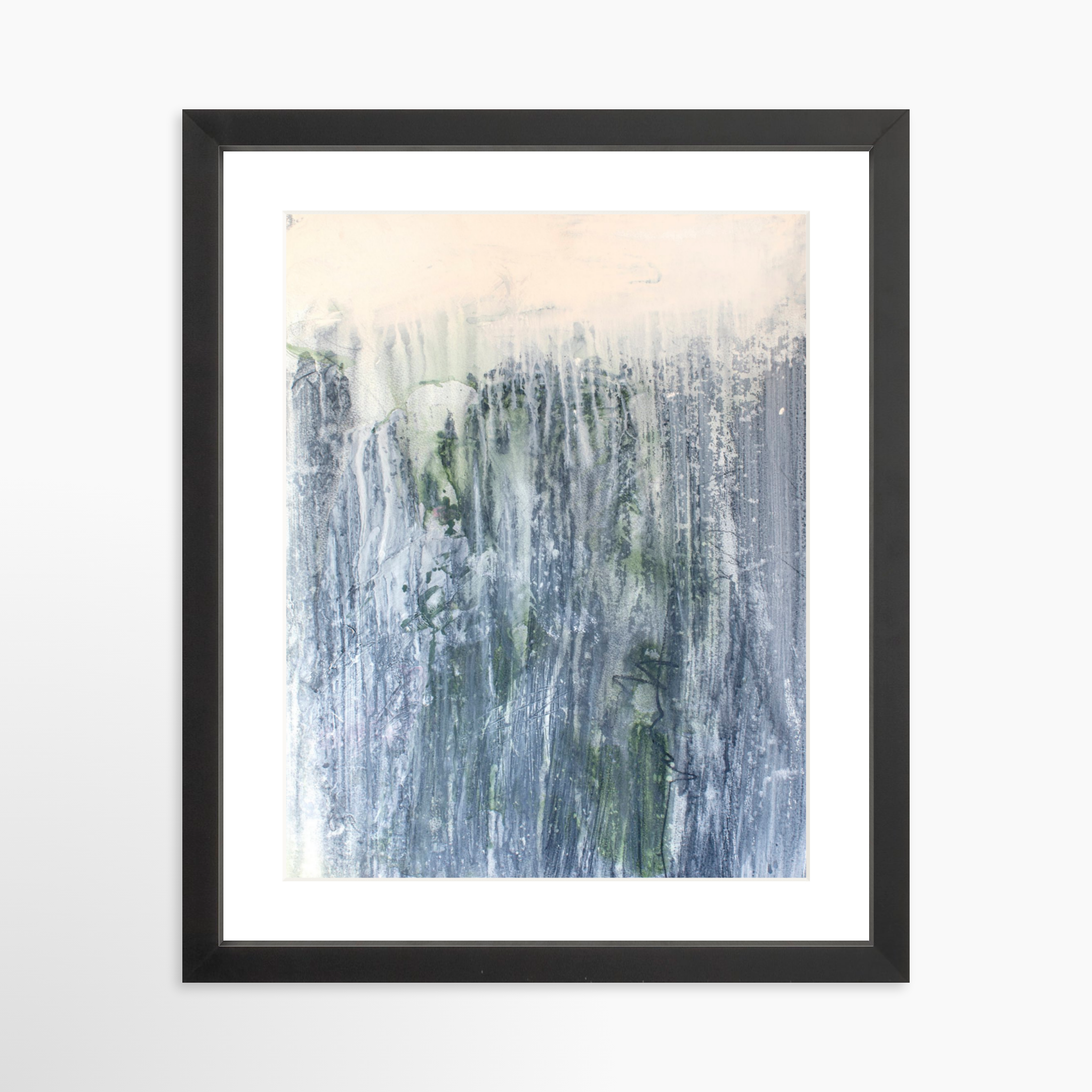 11x14 / Black Frame + White Mat