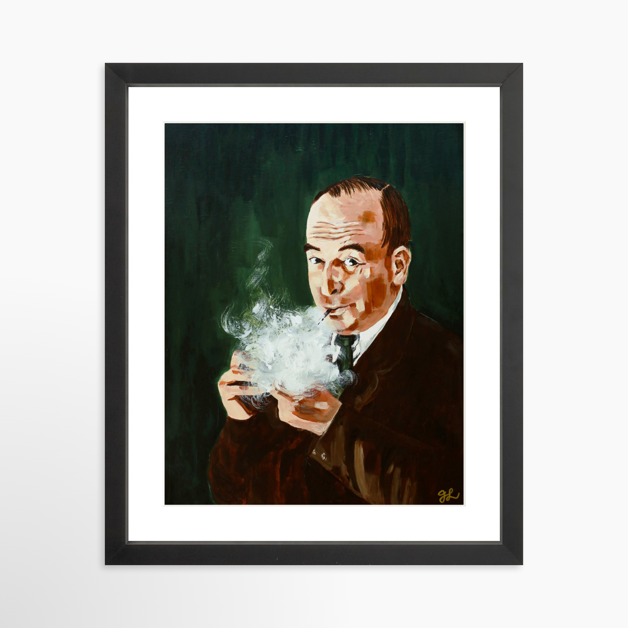 11x14 / Black Frame + White Mat