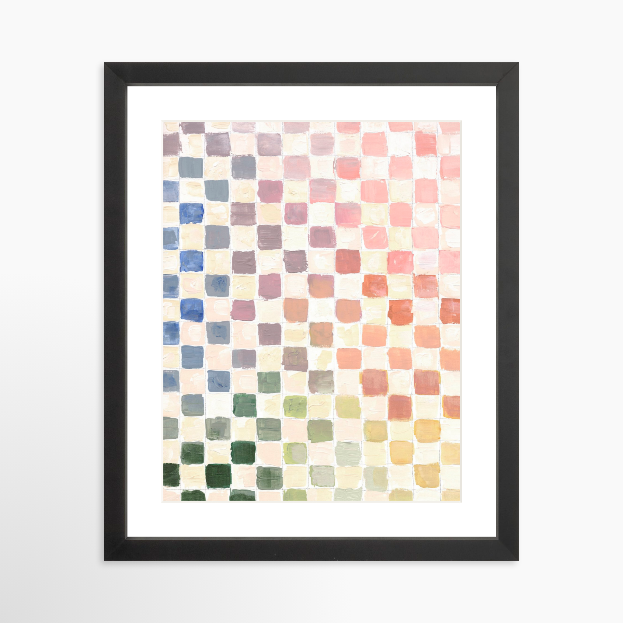 11x14 / Black Frame + White Mat