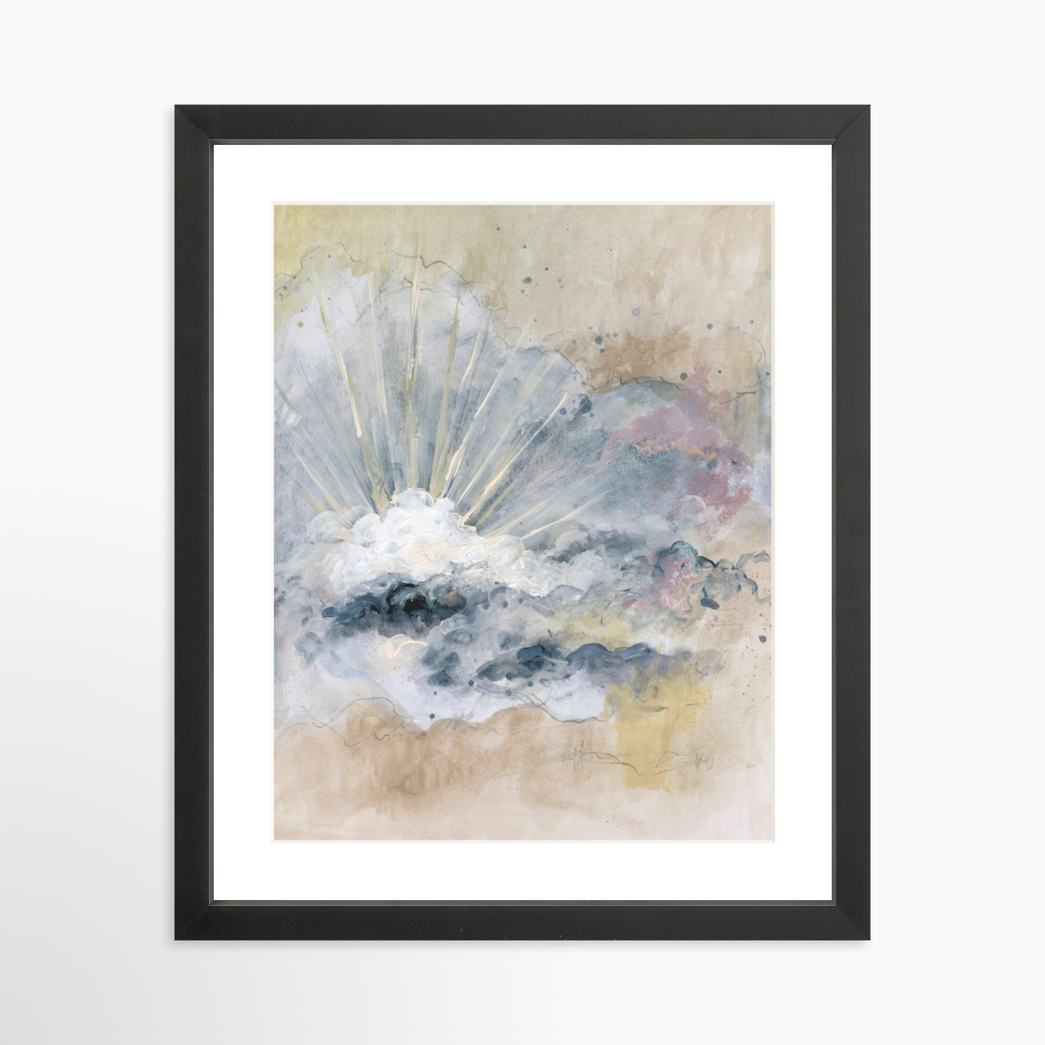 11x14 / Black Frame + White Mat