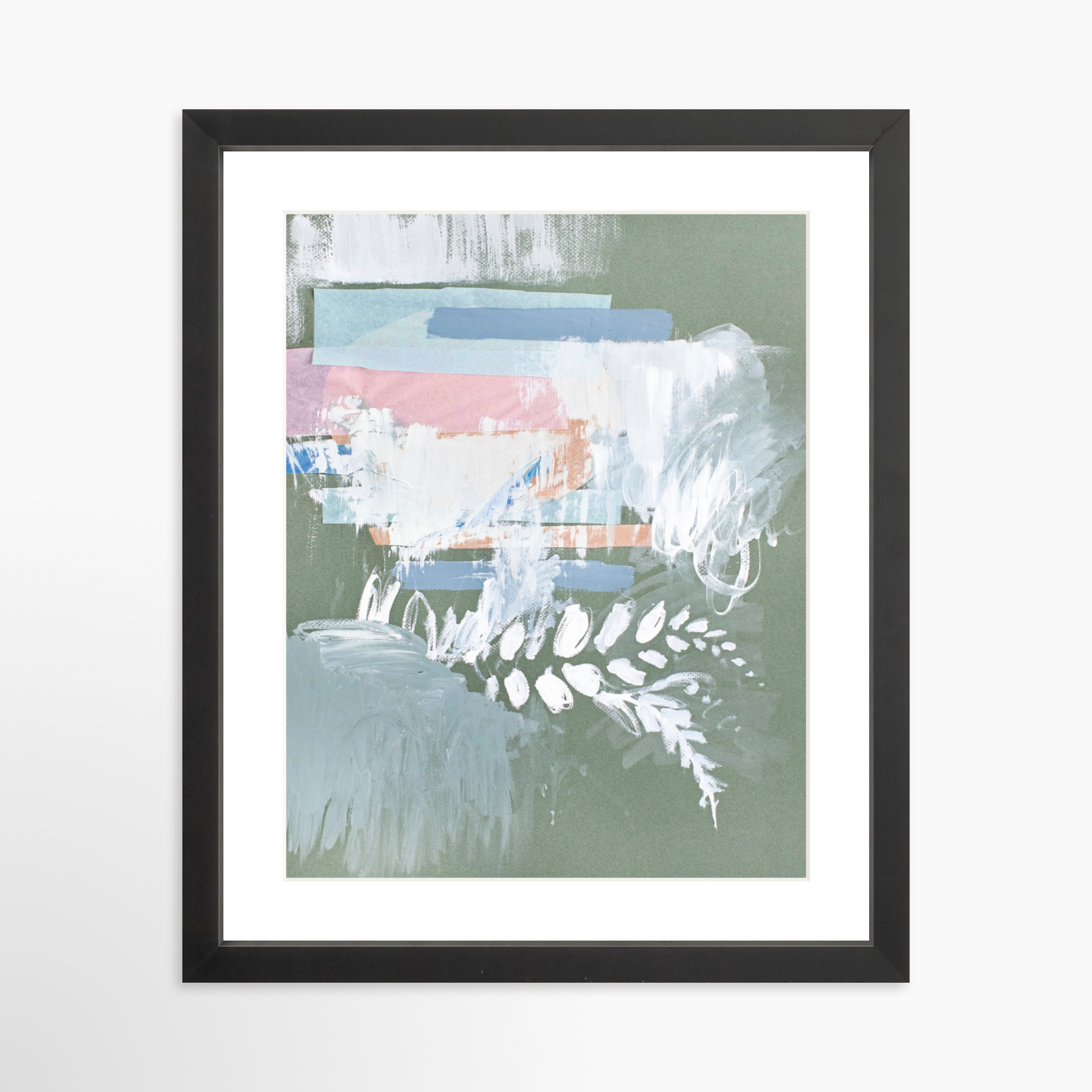 11x14 / Black Frame + White Mat