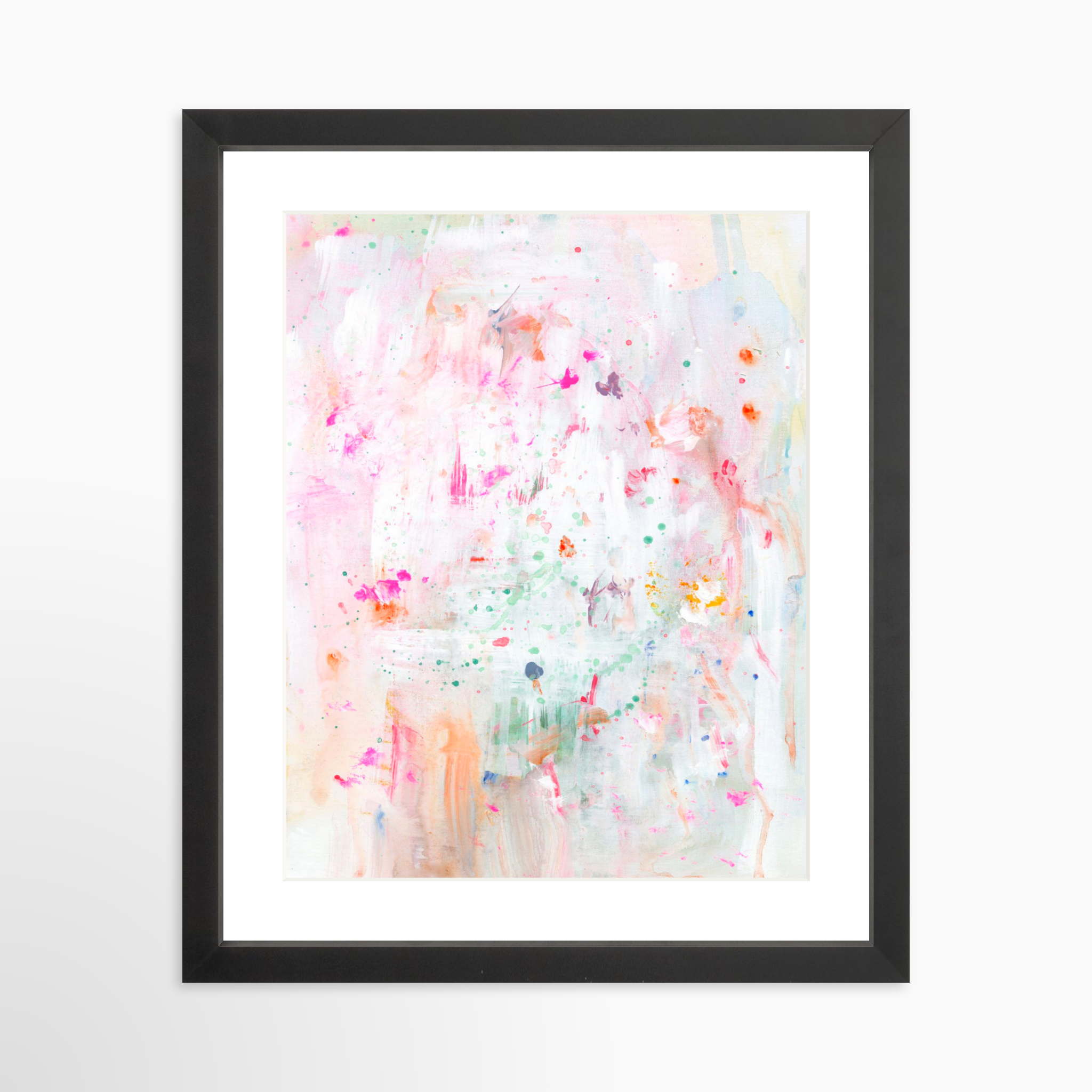 11x14 / Black Frame + White Mat