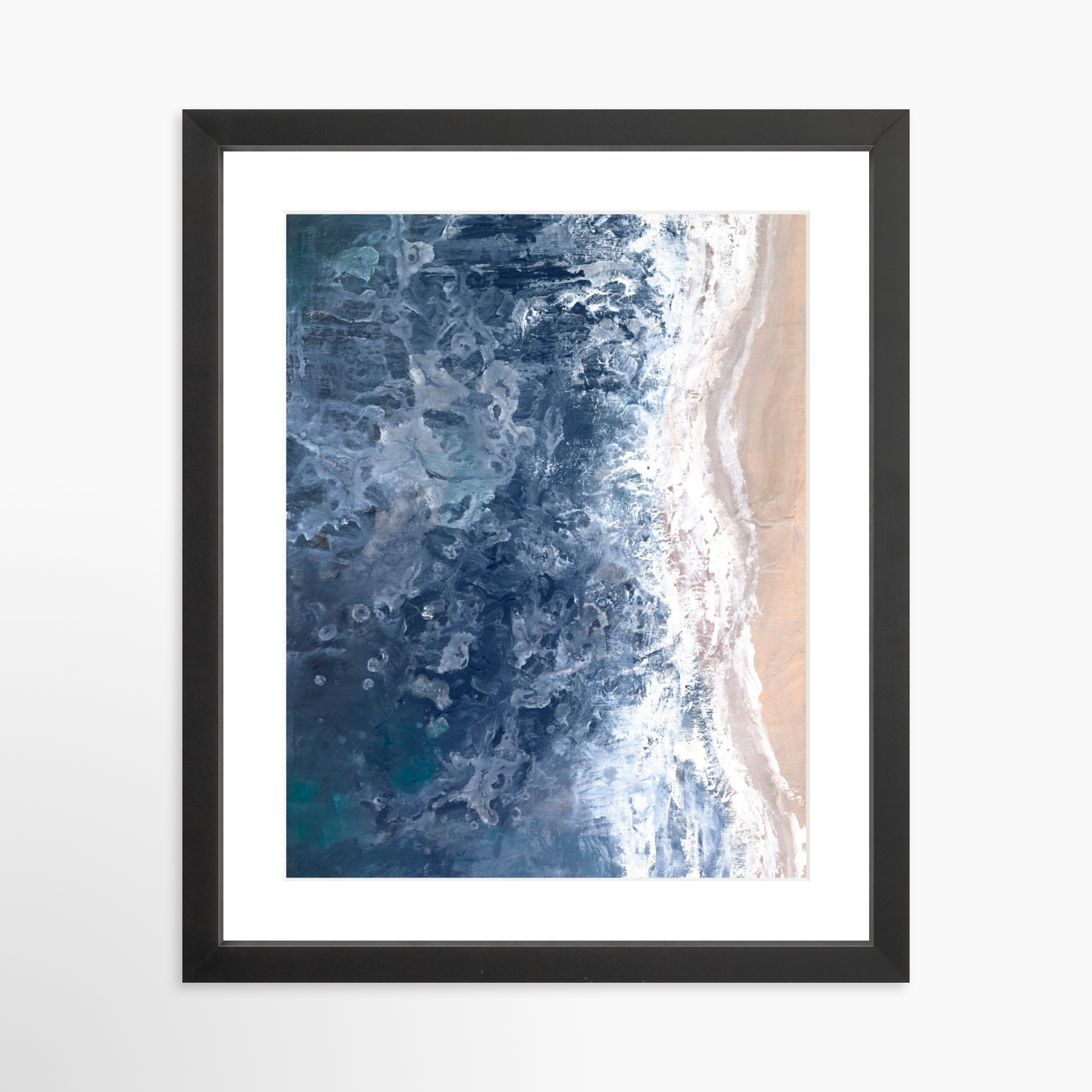 11x14 / Black Frame + White Mat