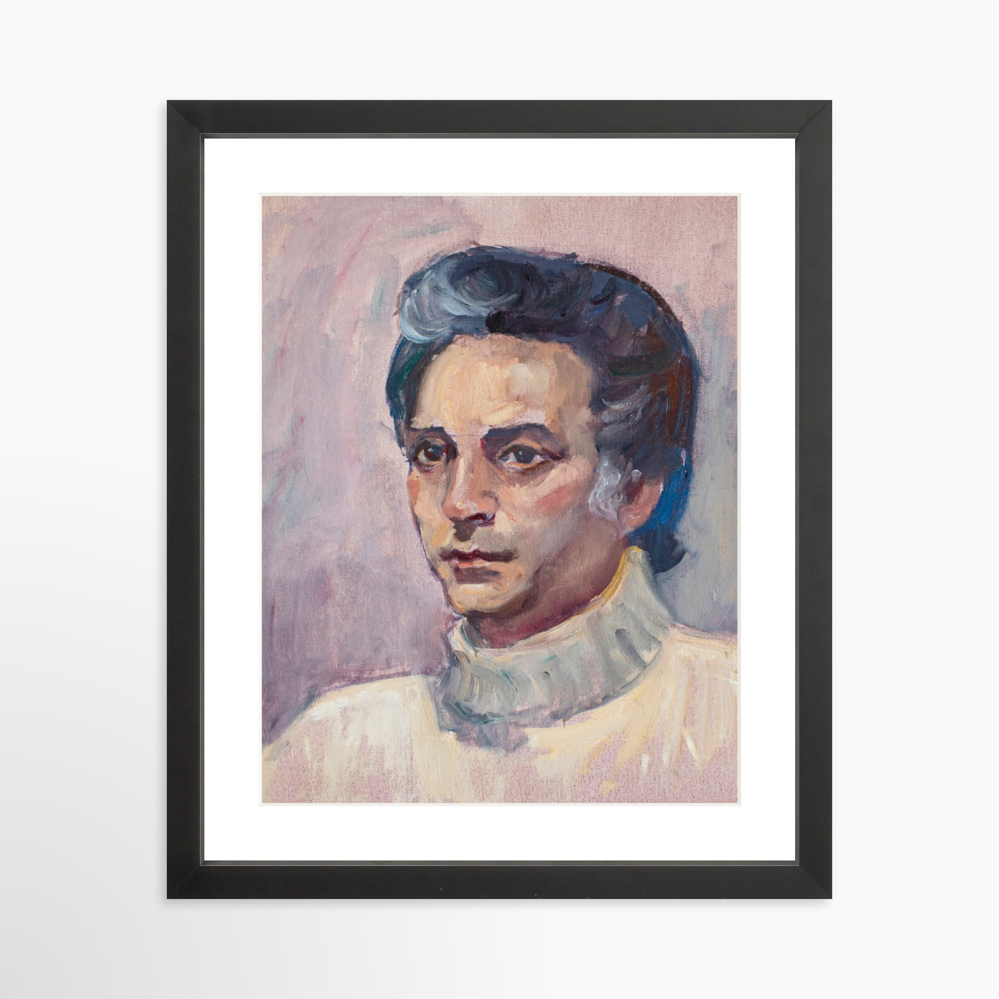 11x14 / Black Frame + White Mat